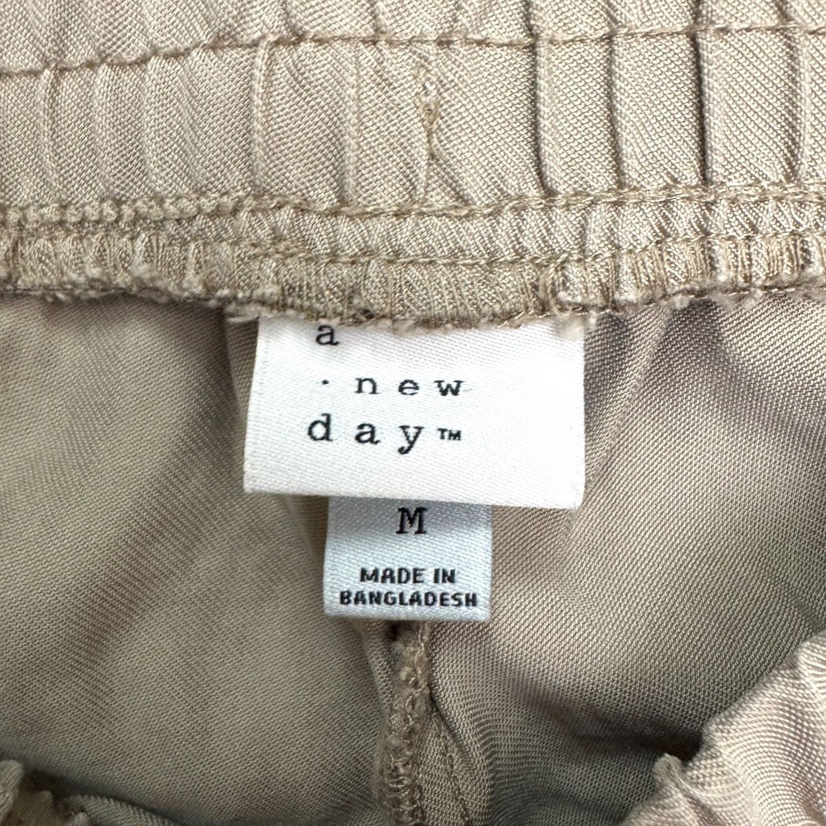 Vintage A New Day Cargo Pants Wide-Leg Womens Medium Brown Rayon Polyester Casual Distressed? (No) [Note: Can't add] Size 32" / US 10 / IT 46 - 6 Thumbnail
