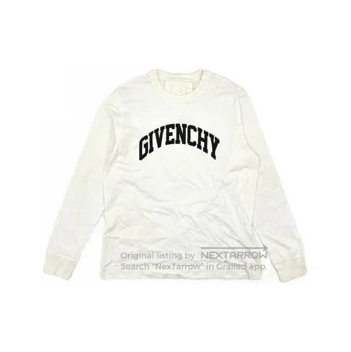 Givenchy Givenchy SS23 Casual Letter Print Long Sleeve T-Shirt. Size US XS / EU 42 / 0 - 2 Thumbnail