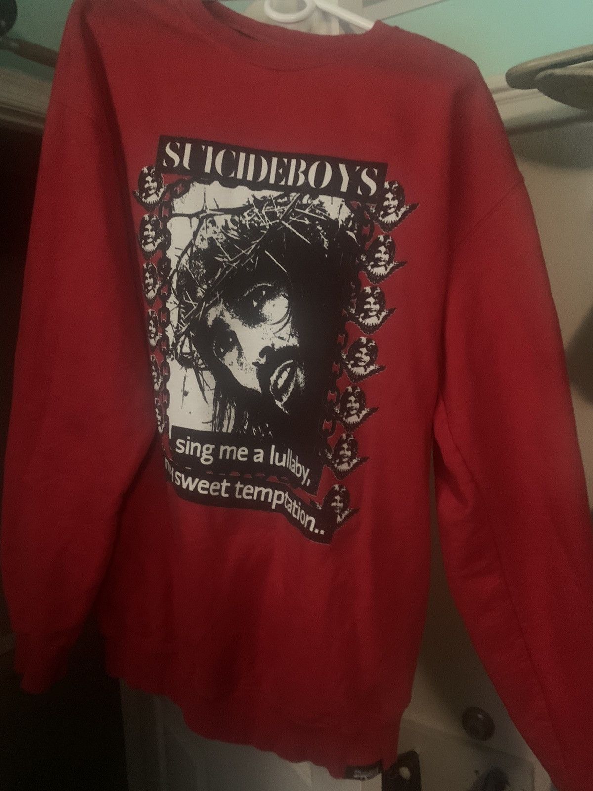 image of G59 Records G59 Red Crewneck, Men's (Size 2XL)