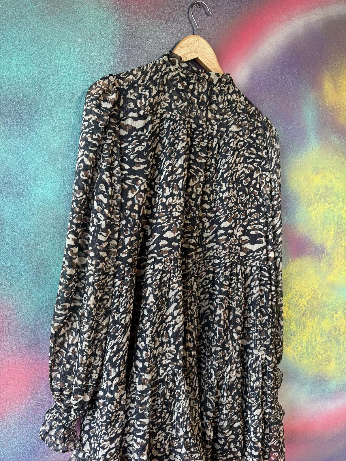 Other Phase eight sheets leopard print swing mini dress Size L / US 10 / IT 46 - 3 Thumbnail