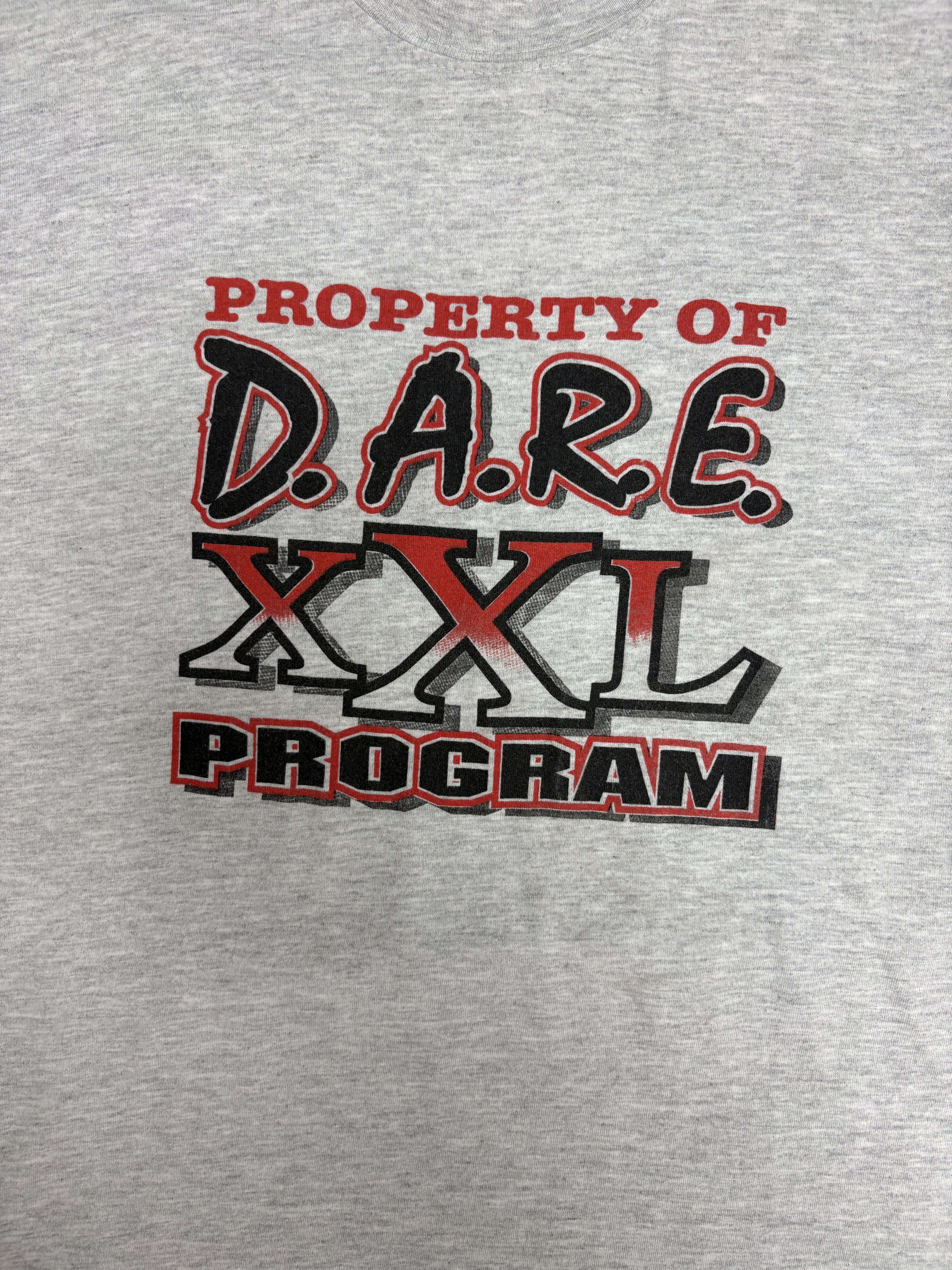 Vintage Property of D.A.R.E. Program Vintage Grey T-Shirt Tee Size US L / EU 52-54 / 3 - 2 Thumbnail