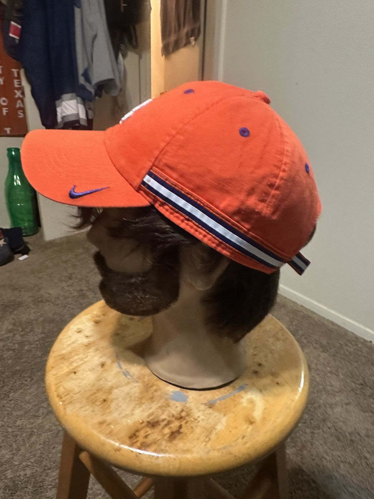 NCAA Vintage NCAA Nike Clemson Tigers University hat 00s Size ONE SIZE - 5 Thumbnail