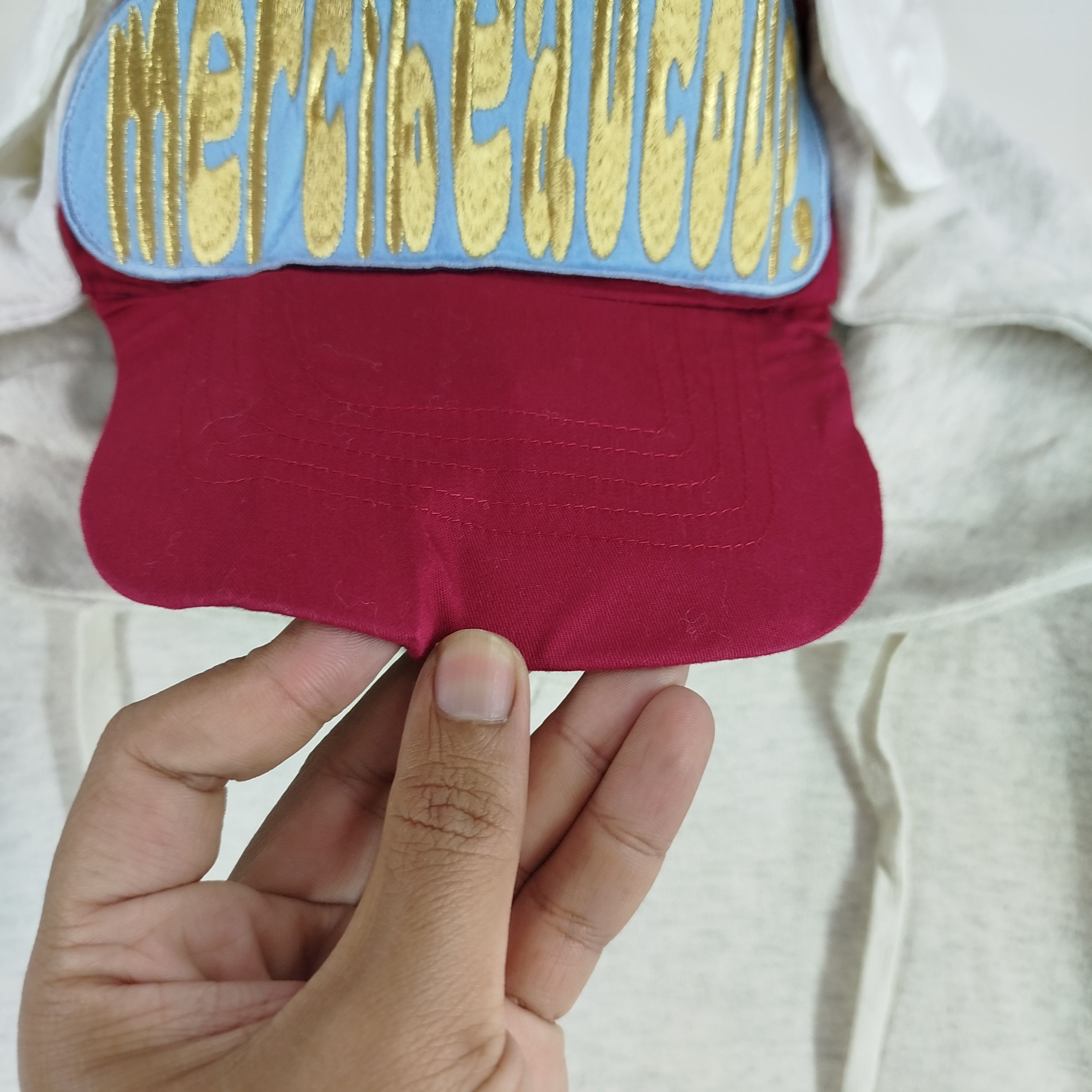 mercibeaucoup Mercibeaucoup Cap Hoodie Boxy Crop Top Embroidery Logo Size US M / EU 48-50 / 2 - 3 Thumbnail