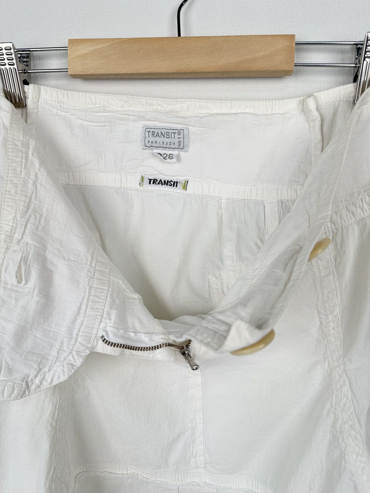 Transit TRANSIT PAR SUCH Avant Garde Mini Skirt size 1 Size 27" / US 4 / IT 40 - 9 Thumbnail