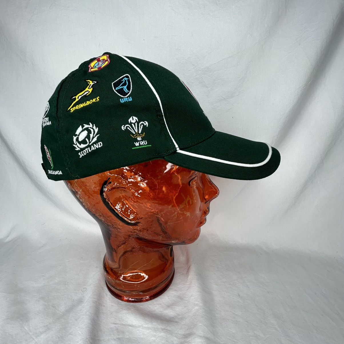 Other Rugby World Cup New France 2023 20 Unions All Over Green Hat Size ONE SIZE - 4 Thumbnail