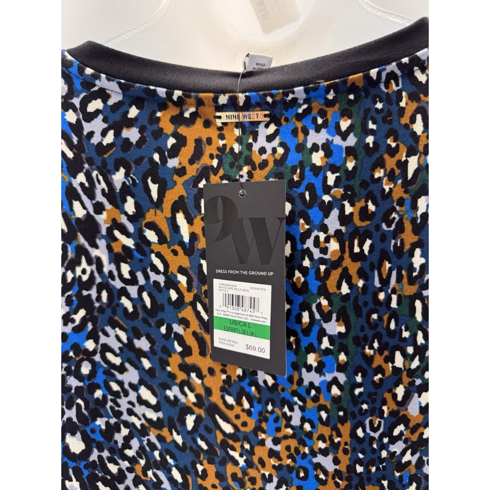 Nine West Nine West Black & Multi Women’s Size L NWT Size L / US 10 / IT 46 - 4 Thumbnail