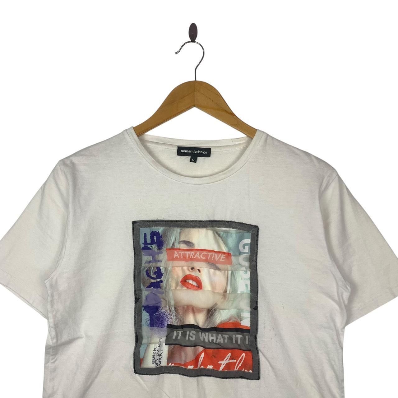 semanticdesign SEMANTIC DESIGN JAPAN Punk Attractive Embossed Tee Shirt Size M / US 6-8 / IT 42-44 - 2 Thumbnail