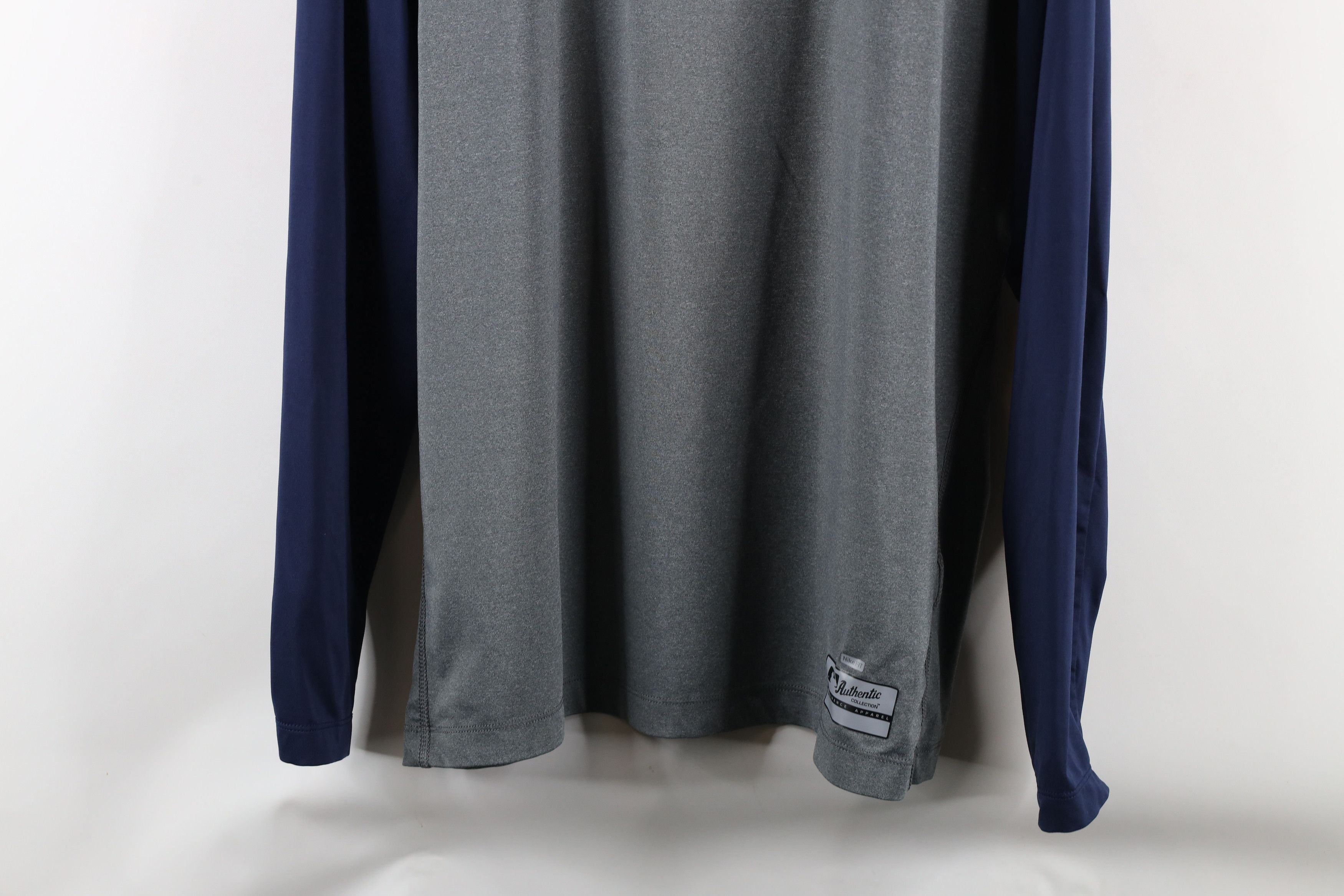 Nike × Vintage Nike Pro Detroit Tigers Baseball Old English D T-Shirt Gray Size US XL / EU 56 / 4 - 3 Thumbnail