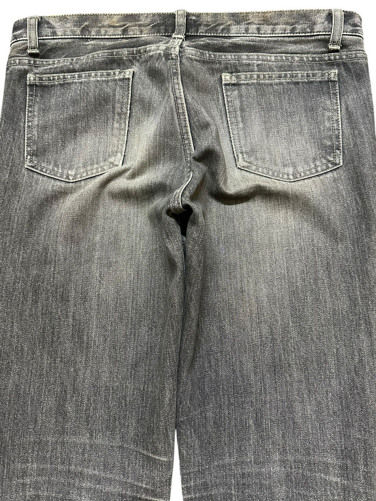 14th Addiction Vintage Japanese Brand Faded Stone Wash Style Bootcut Jeans Size US 31 - 5 Thumbnail
