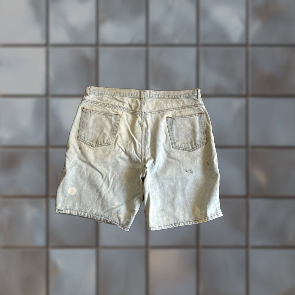 Vintage VINTAGE 00’s Members Mark Blue Denim Jorts Cargo Jeans Shorts Men’s Size 40 Casual Distressed Regular Collegiate Mens Size US 40 / EU 56 - 1 Thumbnail