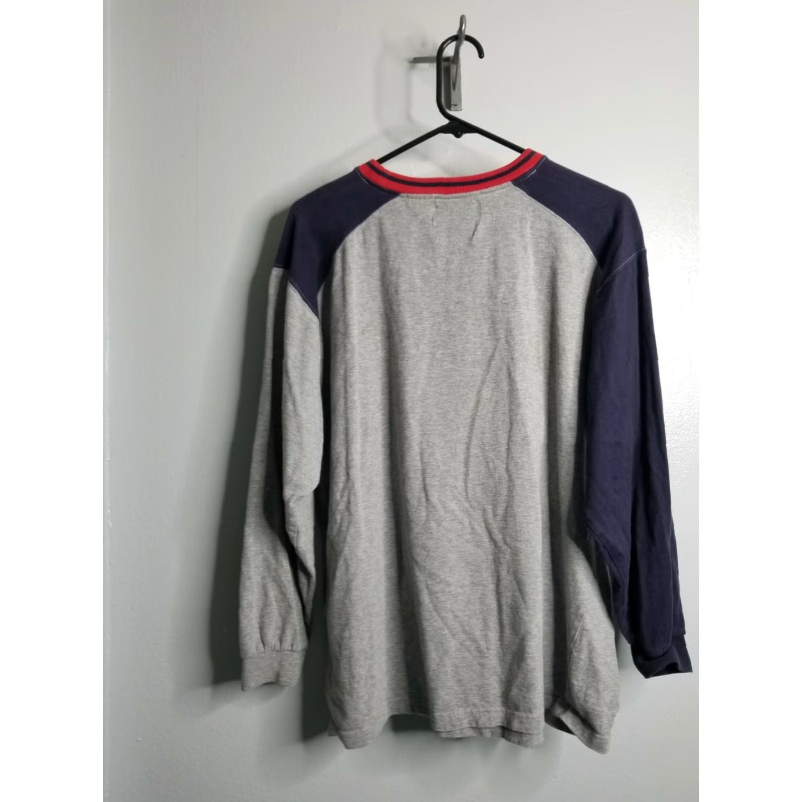 Vintage VINTAGE Paco Jeans Ivy League Brooklyn L/S Shirt Mens Large Gray Cotton Blend Logo Hip Hop Urban 90s Graphic Tee Size US L / EU 52-54 / 3 - 2 Thumbnail