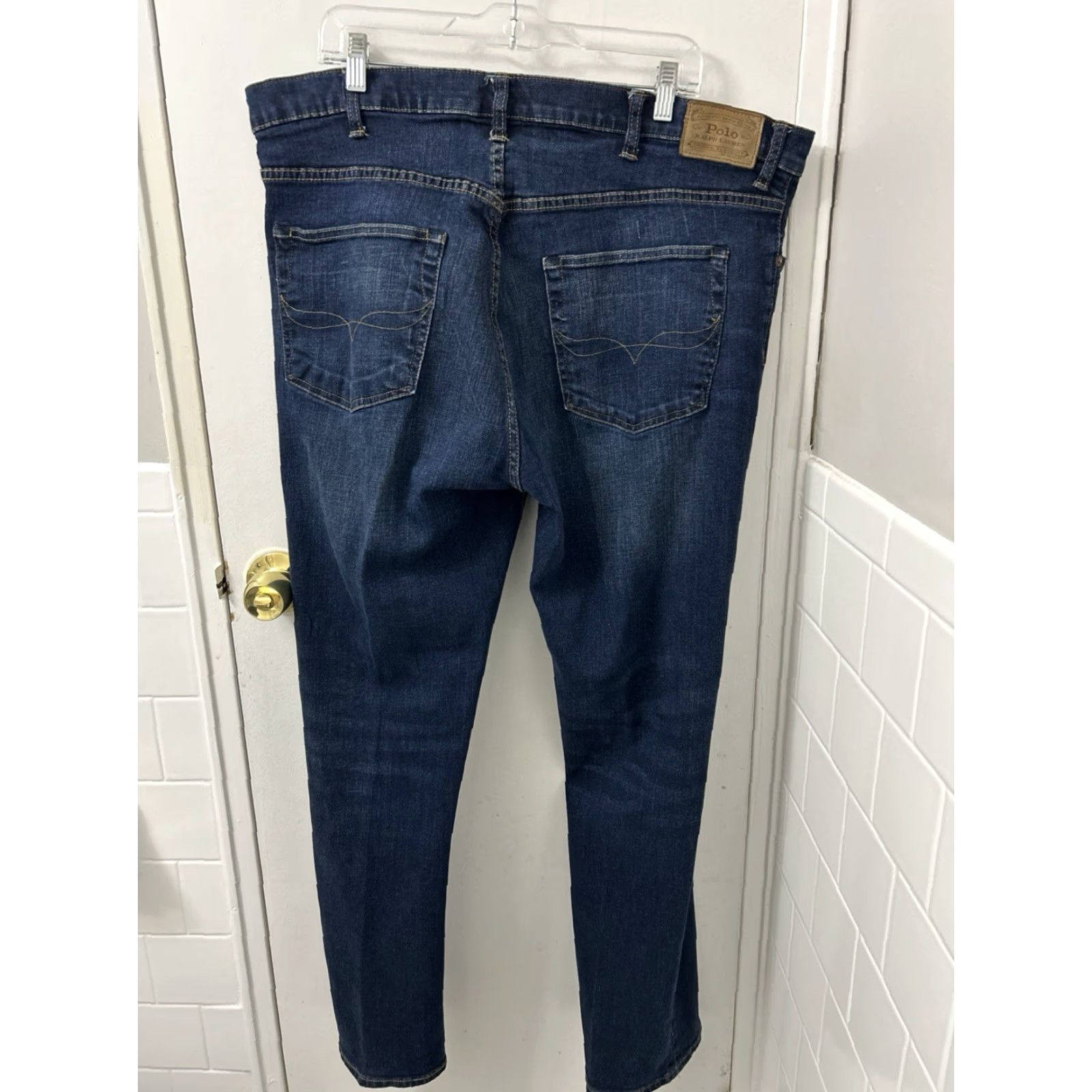Polo Ralph Lauren VINTAGE Polo Ralph Lauren Jeans Mens 42x32 Blue Hampton Relaxed Straight Denim Size US XL / EU 56 / 4 - 6 Thumbnail