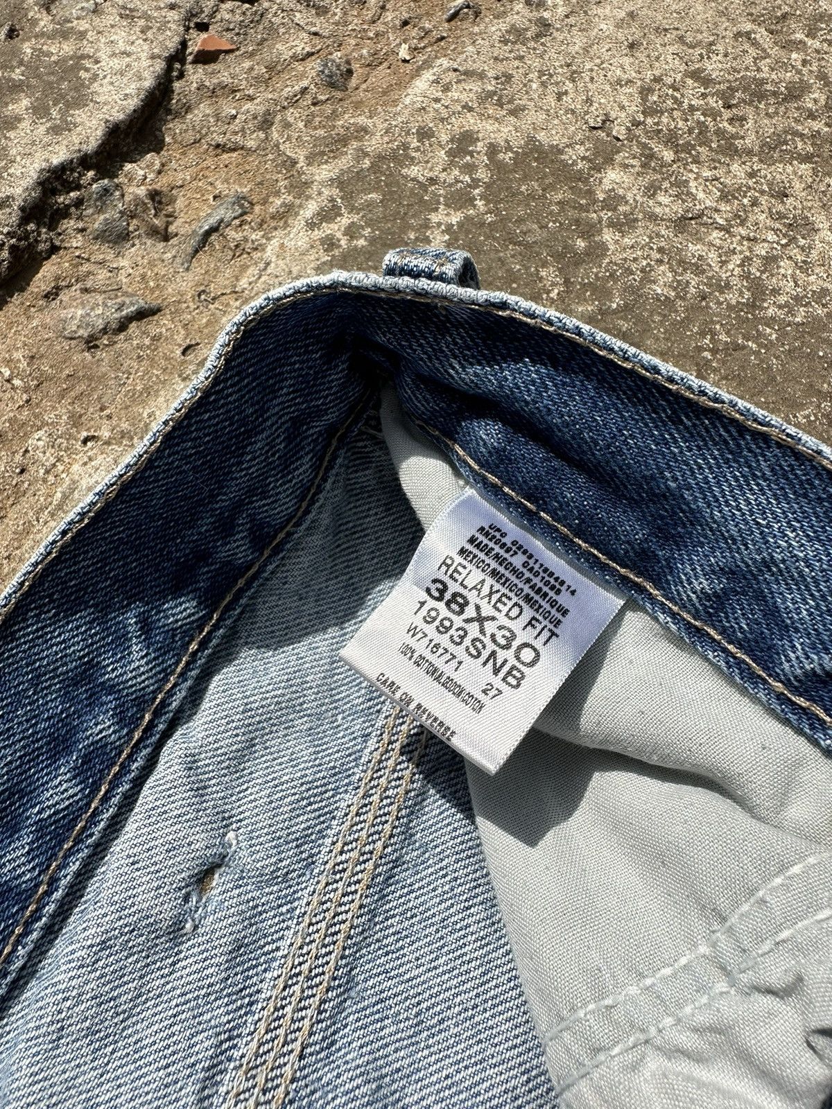 Dickies × Vintage Vintage 00s Dickies Carpenter Work Faded Jeans Pants Size US 38 / EU 54 - 11 Thumbnail
