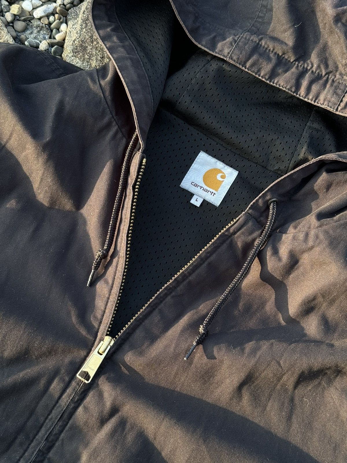 Carhartt × Carhartt Wip × Vintage Carhartt Active Jacket Wip vintage brown Size US L / EU 52-54 / 3 - 8 Thumbnail