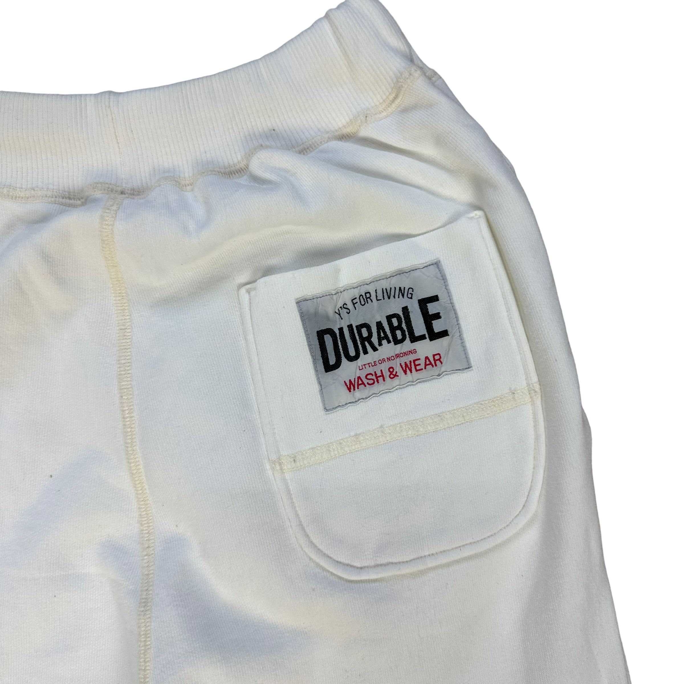 Y's Y's FOR LIVING WHITE SWEATPANT #8225-207 Size US 30 / EU 46 - 9 Thumbnail