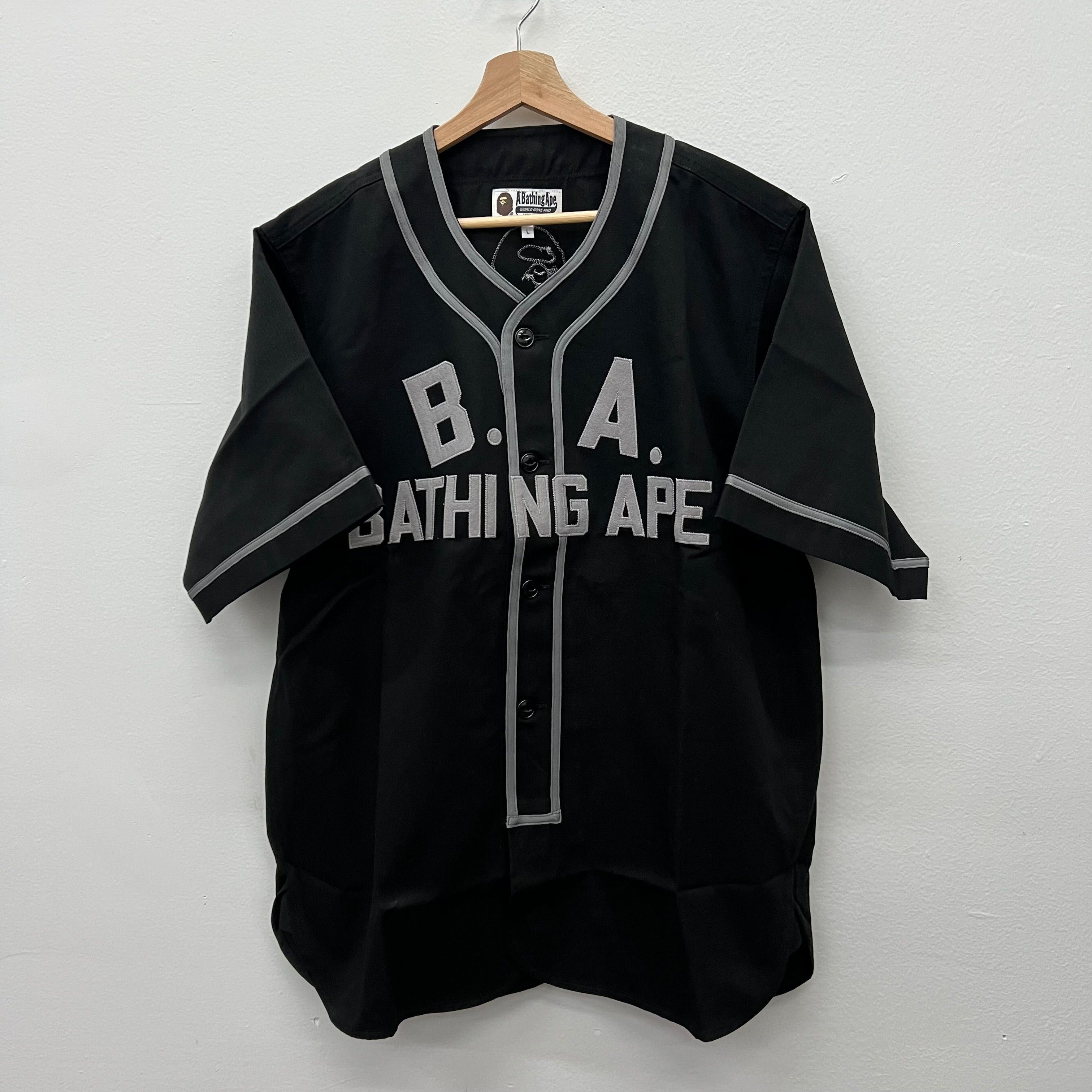 Bape BAPE 2022 Baseball Jersey Shirt - Size L Size US L / EU 52-54 / 3 - 1 Thumbnail