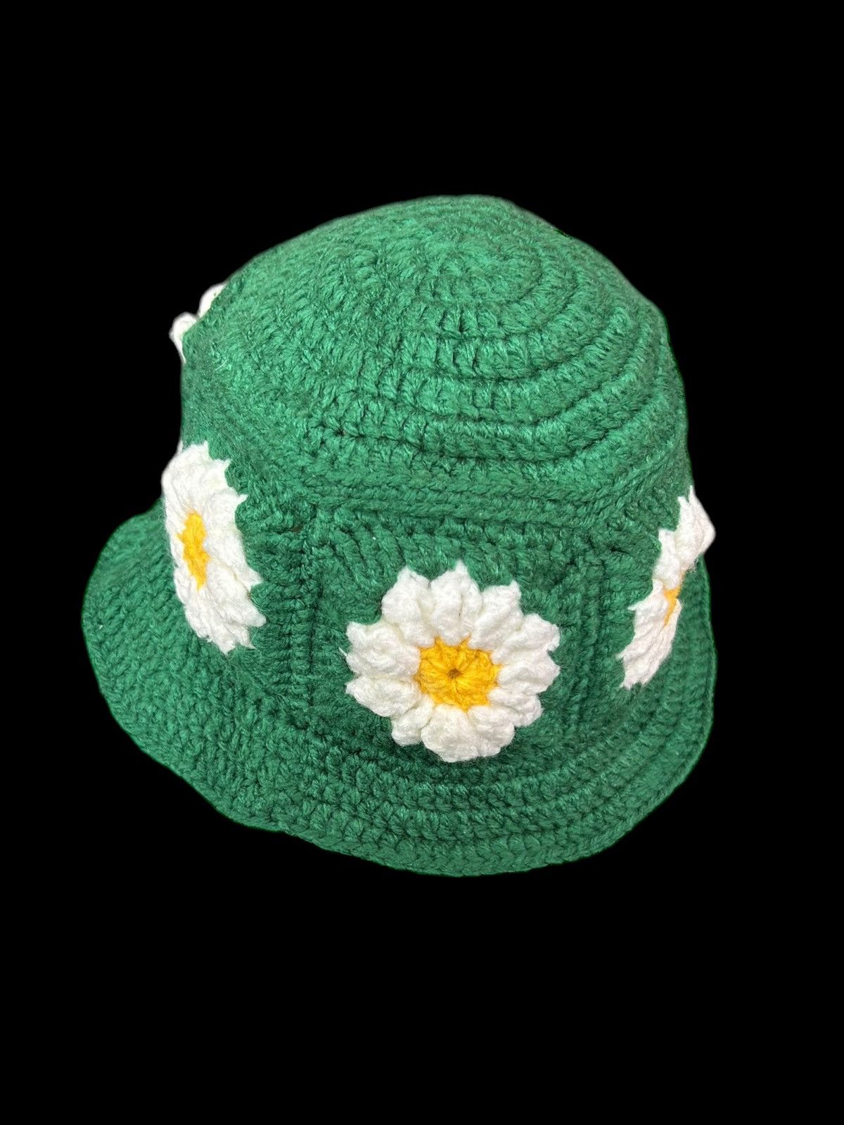 Japanese Brand × Kapital × Vintage Crochet Knitted Handmade Hats Rare ☠️☠️ Size ONE SIZE - 4 Thumbnail