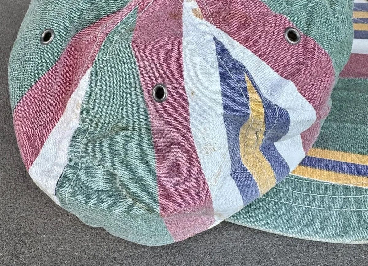 Vintage Polo Ralph Lauren Striped Fitted Hat (Size L)