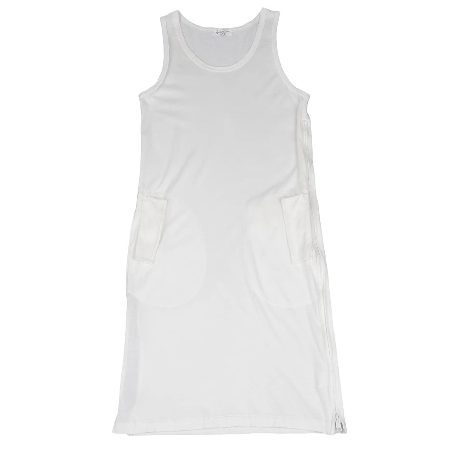 Yohji Yamamoto Yohji Yamamoto Cotton Long Tank Top Off 3 Size US S / EU 44-46 / 1 - 1 Thumbnail