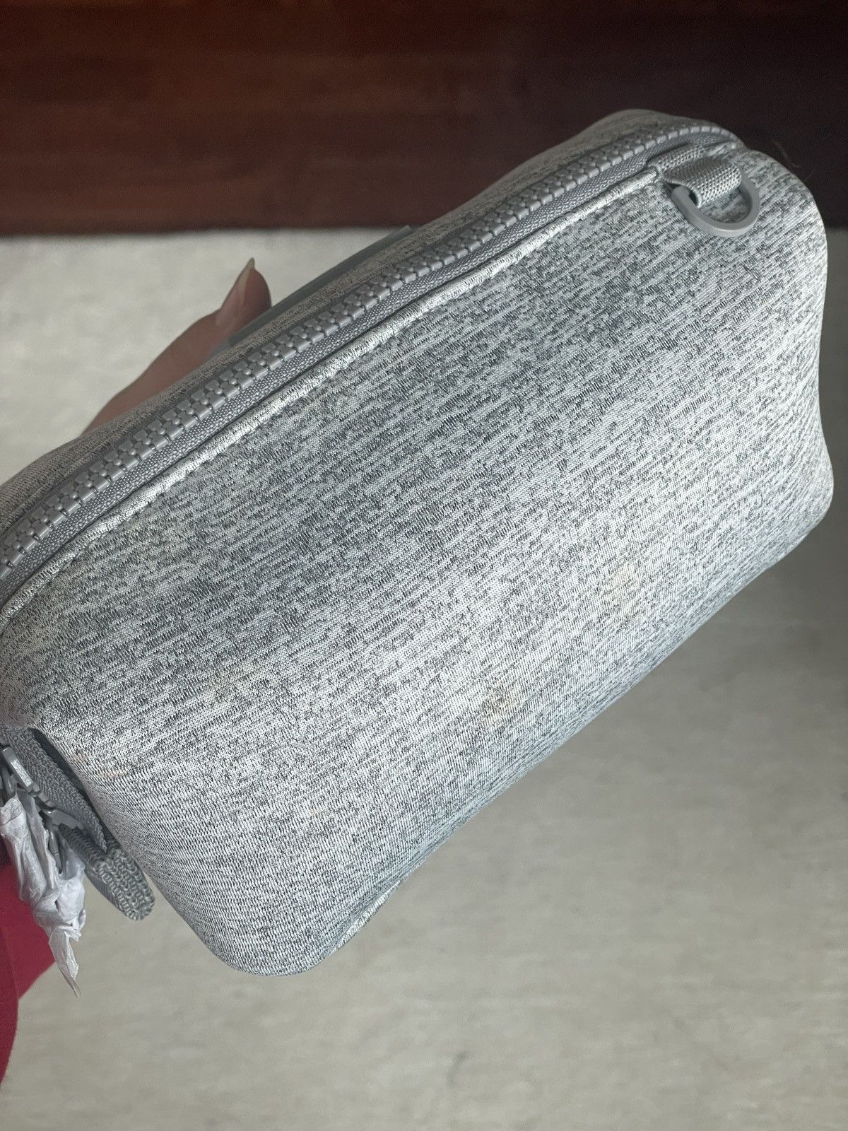 Dagne Dover Dagne Dover Small Hunter Toiletry Bag in Heather grey Size ONE SIZE - 2 Thumbnail