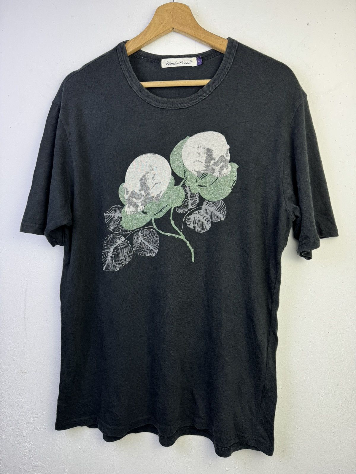 Undercover Undercover Skull Flower tshirt Size US L / EU 52-54 / 3 - 3 Thumbnail