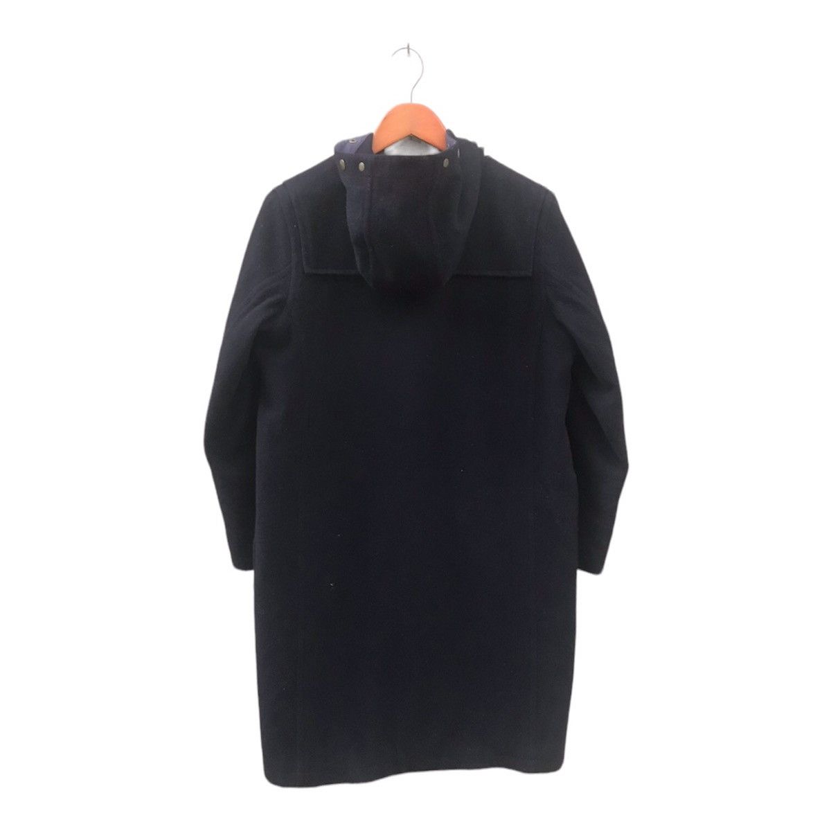 Polo Ralph Lauren Vintage Ralph Lauren Navy Blue Hooded Wool Duffle Coat Size US M / EU 48-50 / 2 - 2 Thumbnail