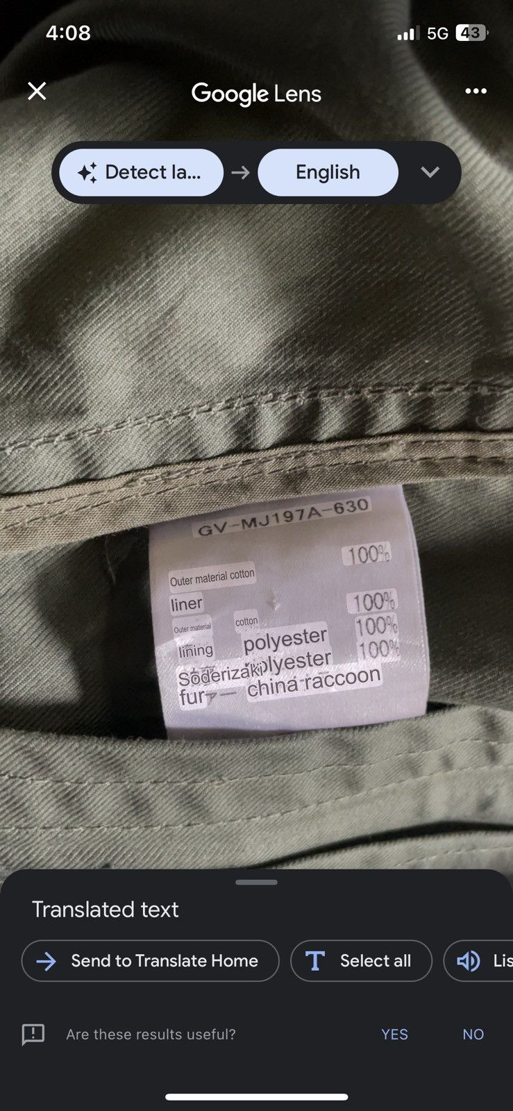 Genetic Manipulation Shinichiro Kuriya 🇯🇵 SHINICHIRO KARIYA WAXED FUR RACOON HOODIE PARKA JACKET Size US M / EU 48-50 / 2 - 18 Thumbnail