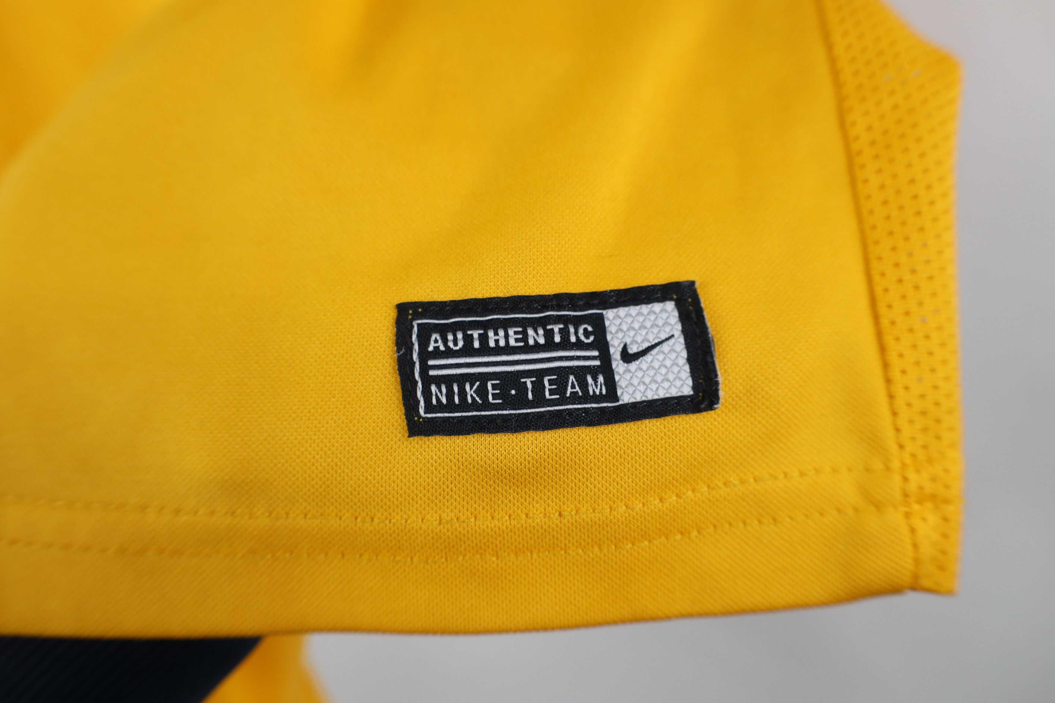 Nike Nike Soccer Spell Michigan Jaguars FC Soccer Jersey Yellow Size S / US 4 / IT 40 - 9 Thumbnail