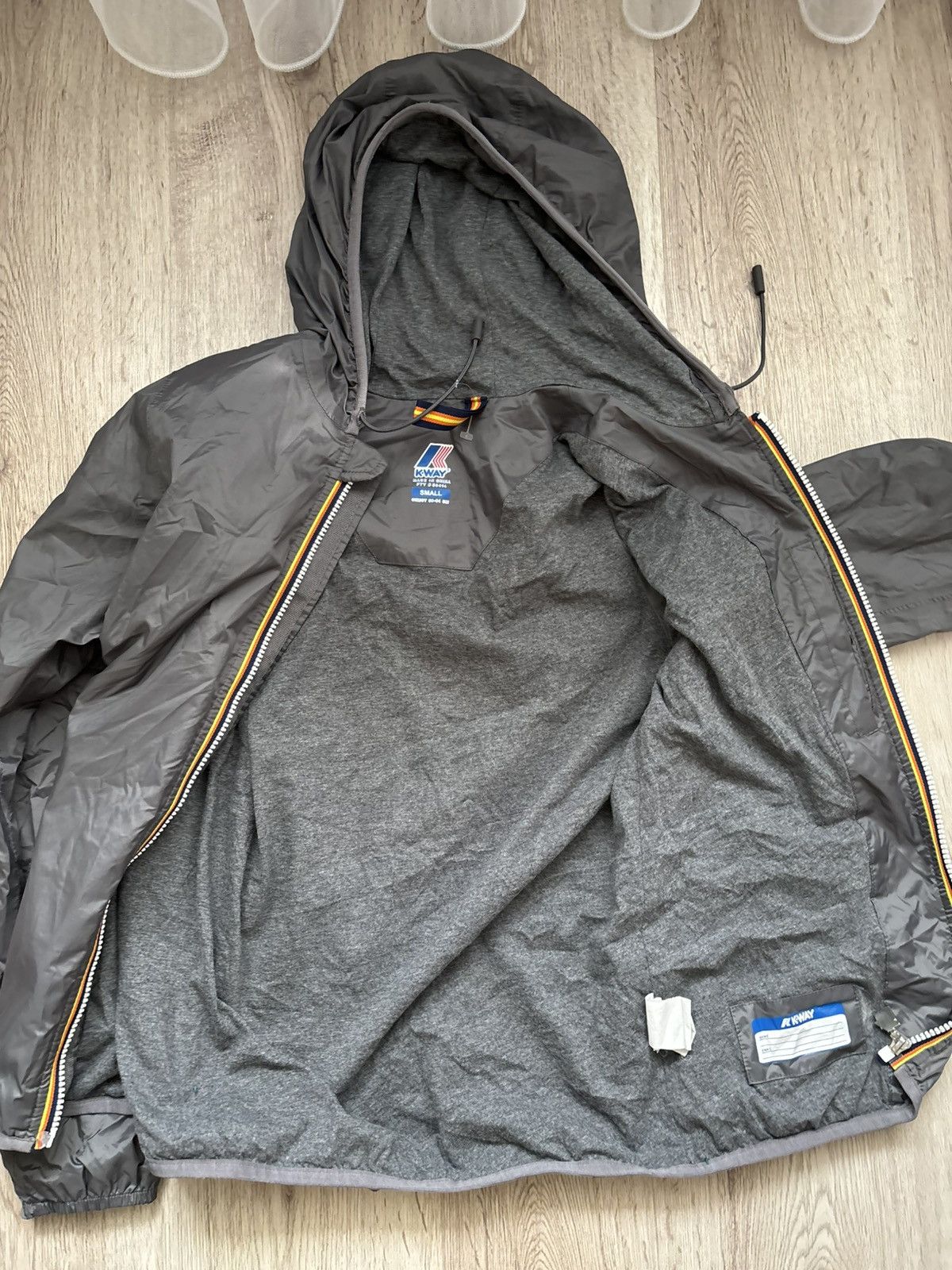 K-Way K-Way Jacques Jersey Women’s Jacket Gray Size S Windbreaker Size S / US 4 / IT 40 - 16 Thumbnail