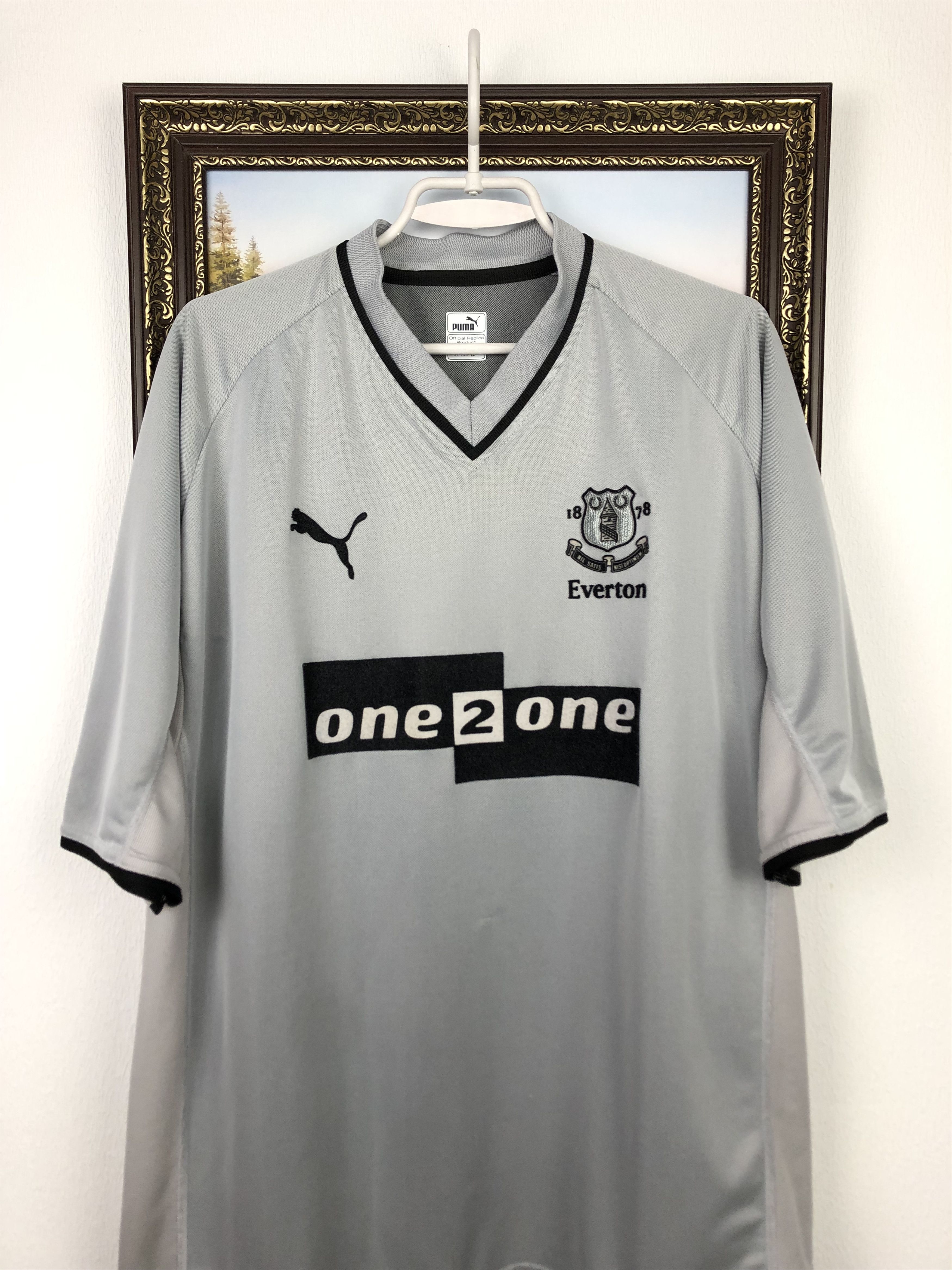 Vintage Everton Third football shirt 1999 Soccer Jersey Mens Trikot Size US XL / EU 56 / 4 - 2 Thumbnail