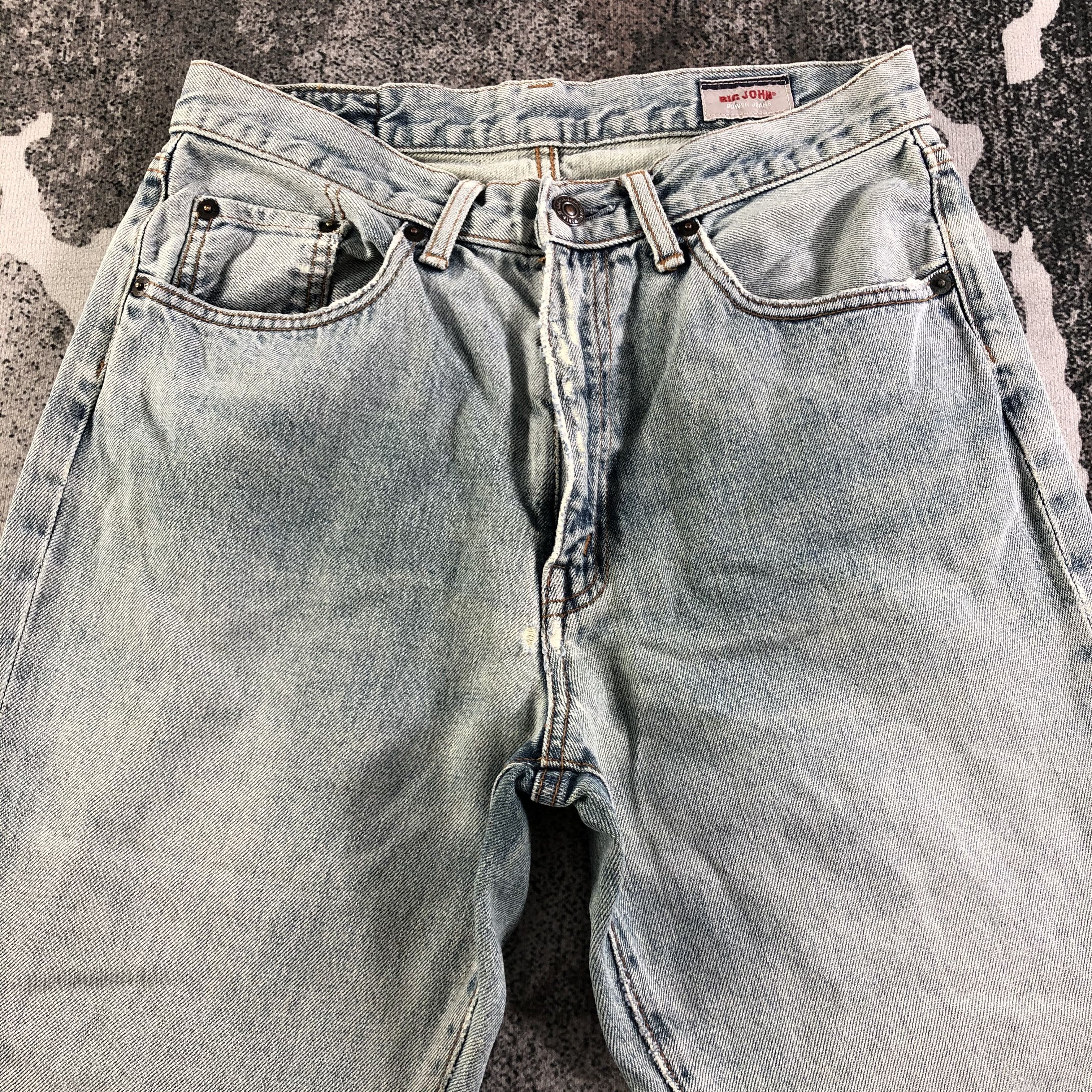 Big John Vintage Big John Jeans Medium Wash Denim KJ2706 Size US 30 / EU 46 - 3 Thumbnail