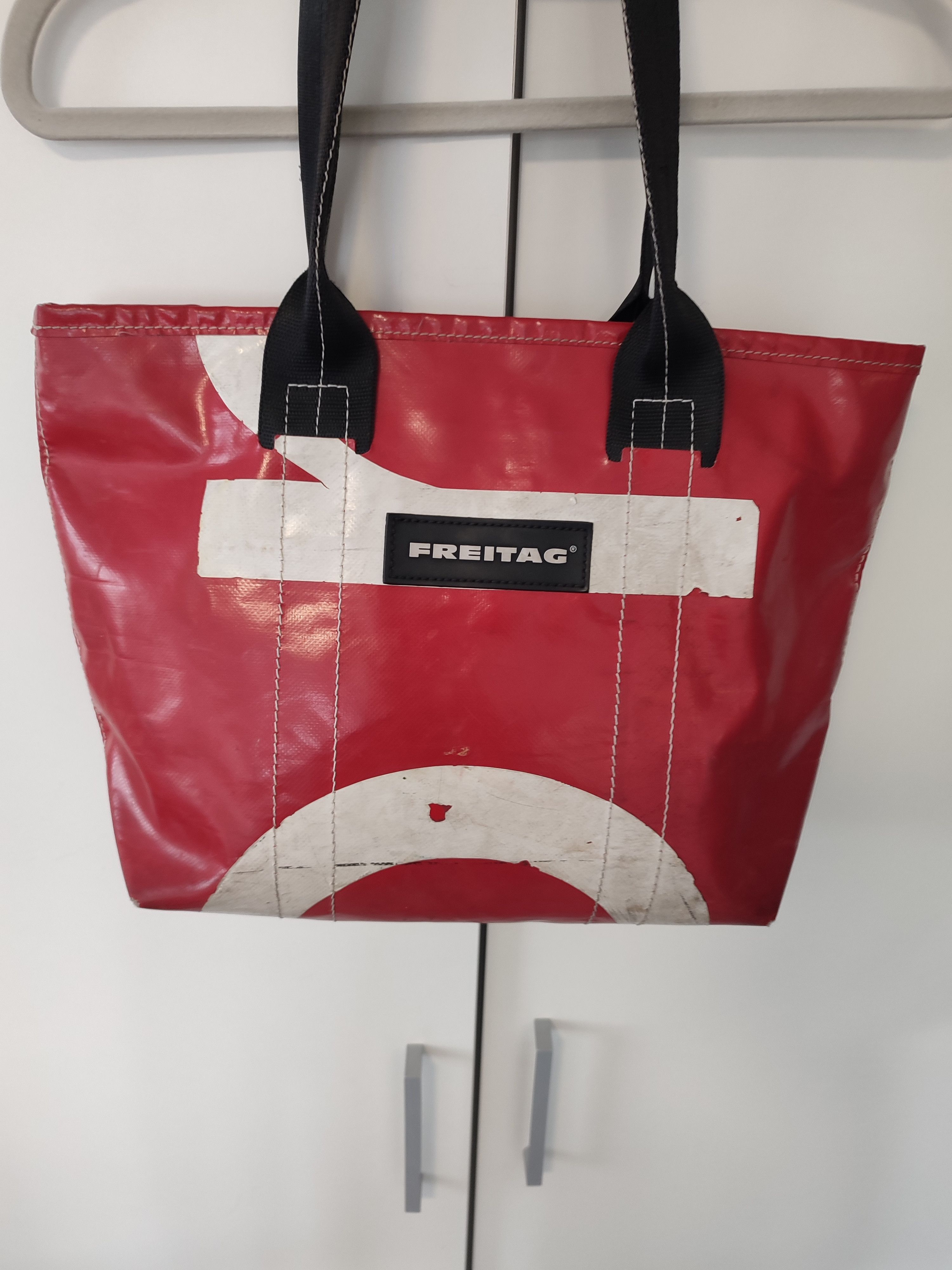 Freitag Freitag Red Tote Bag 38 x28 cm Size ONE SIZE - 2 Thumbnail