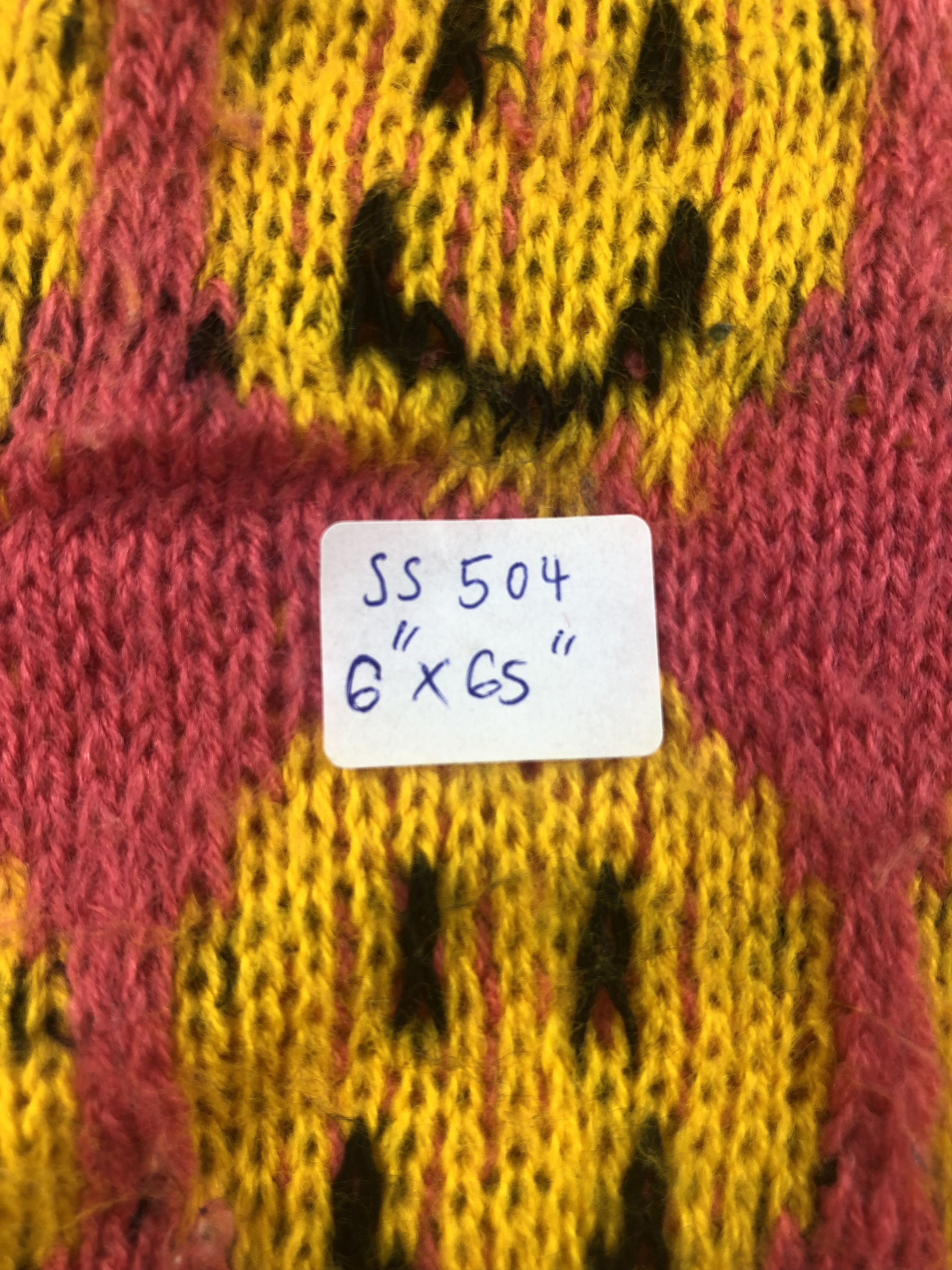 Vintage Smiley Design Scarf / Muffler / Neckwear Size ONE SIZE - 3 Thumbnail
