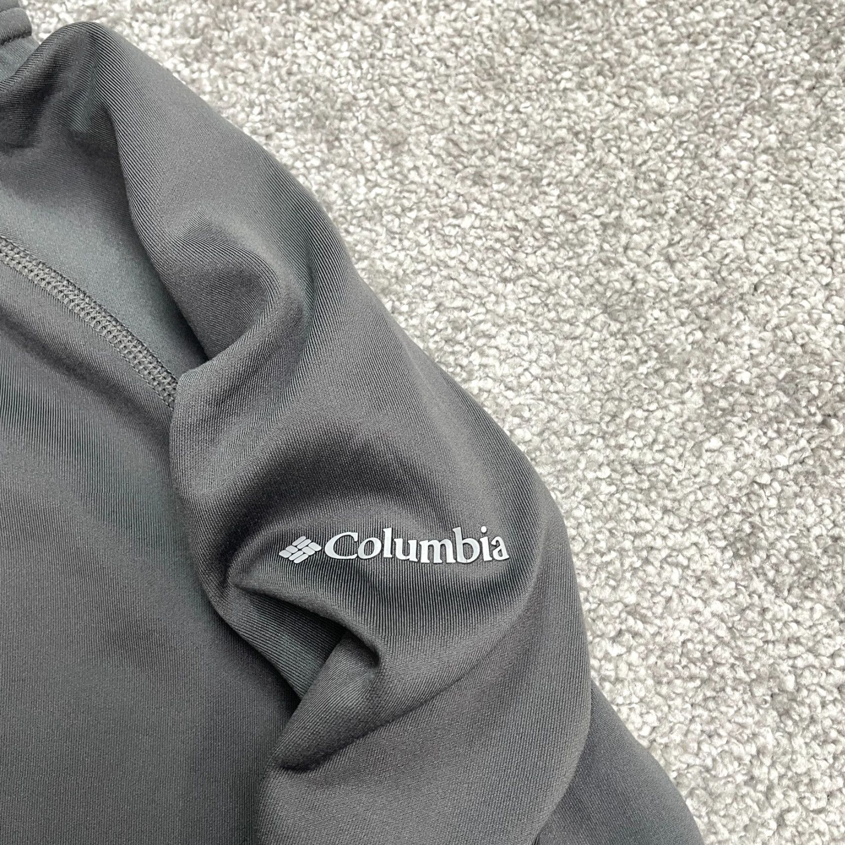 Vintage Columbia Savanna Hill Active Jacket Womens S Dark Gray 1/2 Zip Outdoor Hiking Size S / US 4 / IT 40 - 3 Thumbnail