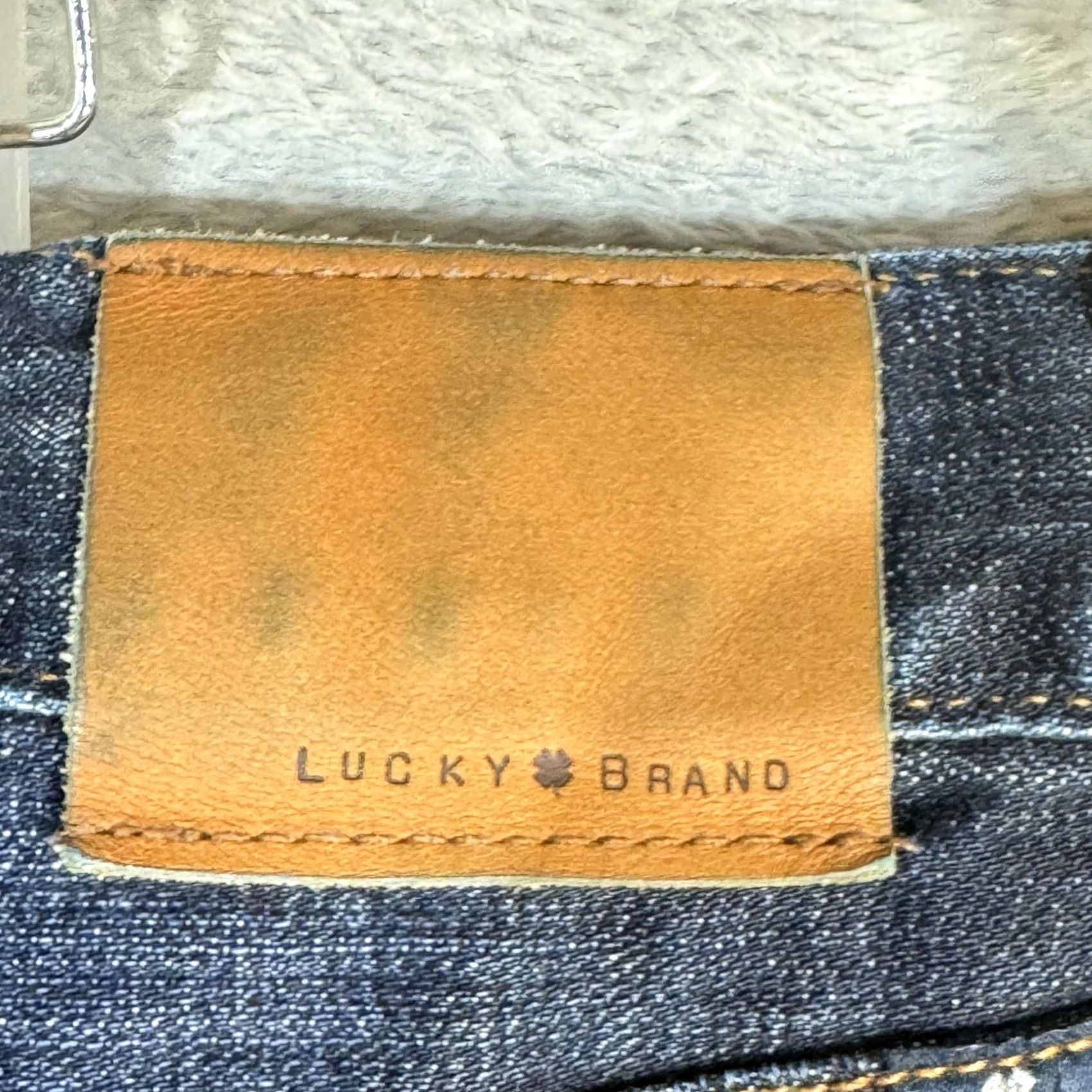 Lucky Brand Lucky Brand Jeans Mens 38x30 Blue 221 Original Straight Whiskered Denim Pants Size US 38 / EU 54 - 3 Thumbnail