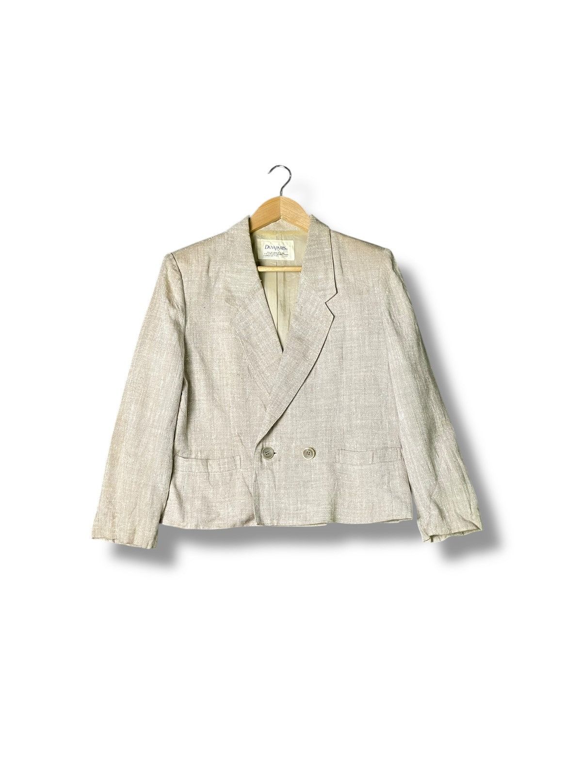 Designer × Japanese Brand × Vintage Dana Paris Brand Double Breasted Coat (53) Size US XXS / EU 40 - 1 Thumbnail
