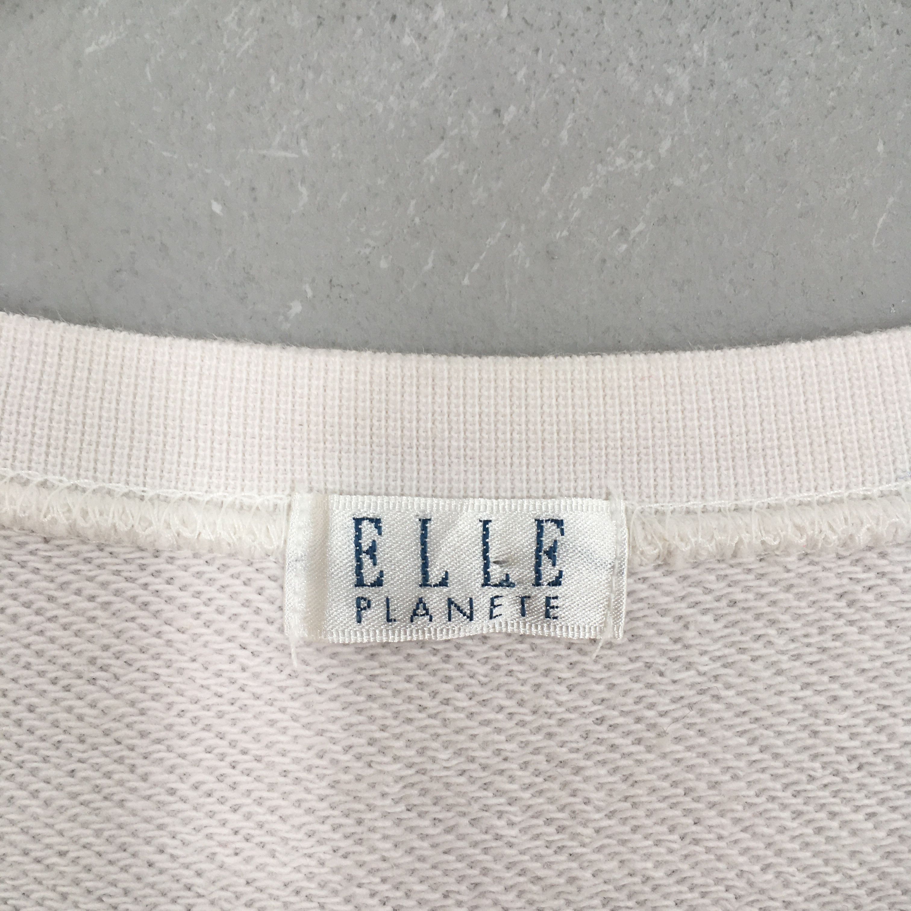 Ellesse Vintage 90s Elle Planete Sweatshirt Medium Size US M / EU 48-50 / 2 - 4 Thumbnail
