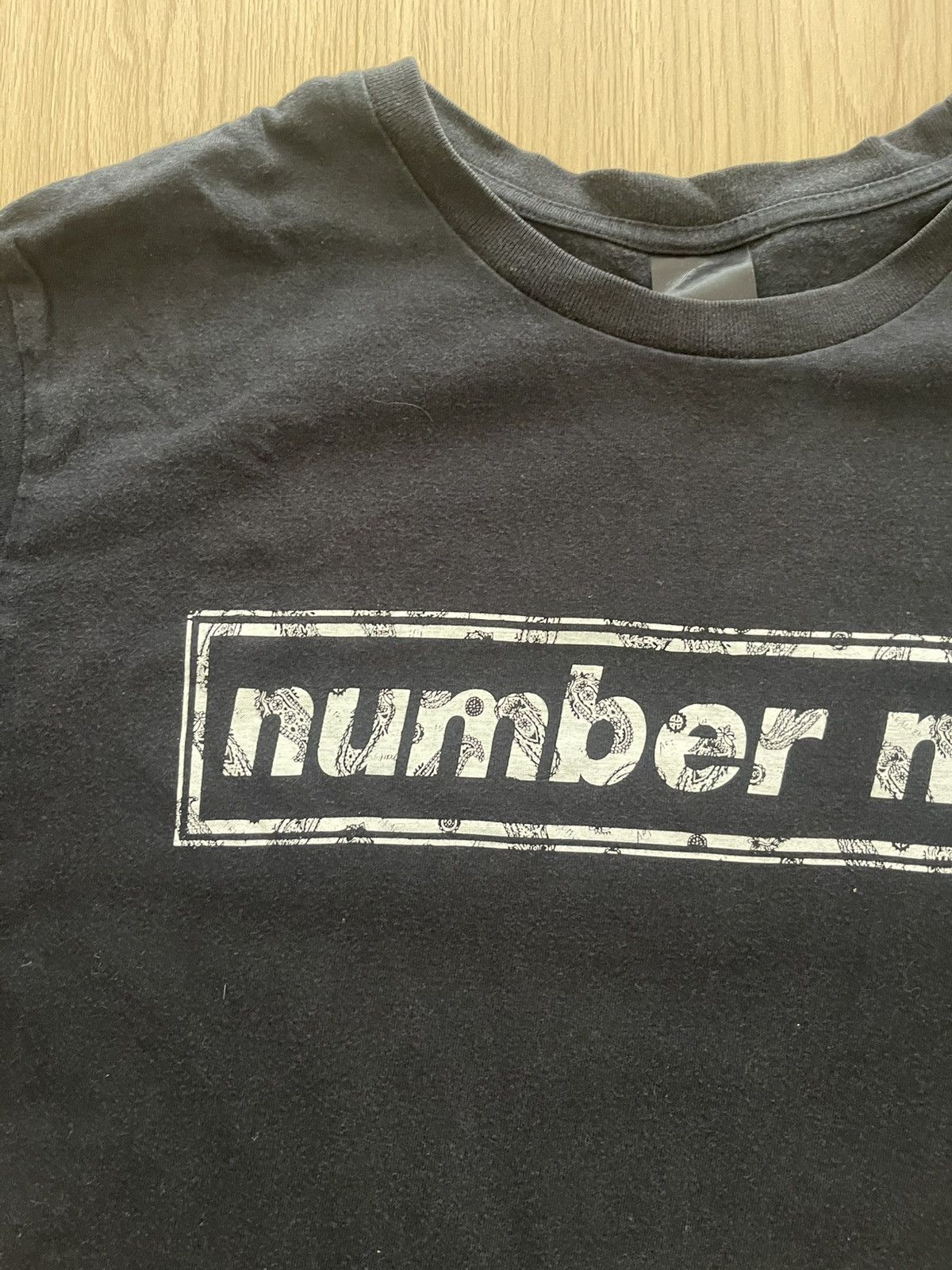 Number (N)ine Numbernine Paisley Box Logo Tee Size US M / EU 48-50 / 2 - 2 Thumbnail