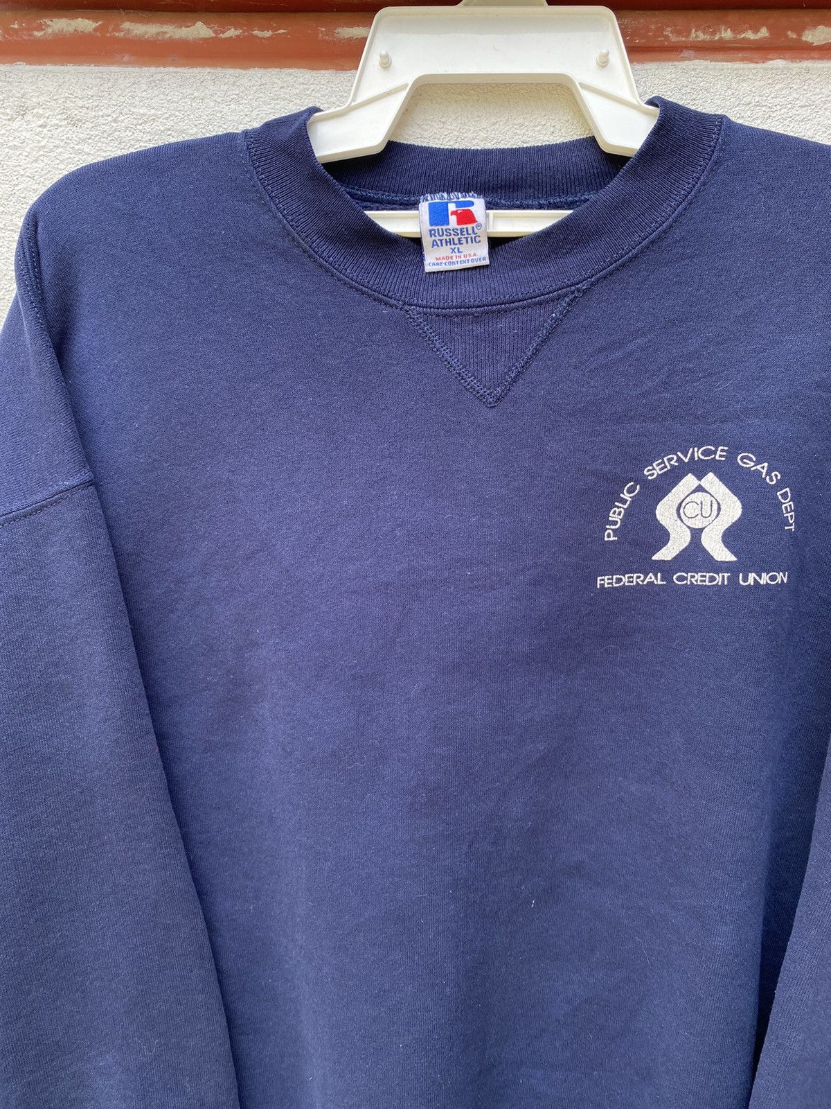 Vintage Vintage 90s sweatshirt Size US XL / EU 56 / 4 - 2 Thumbnail