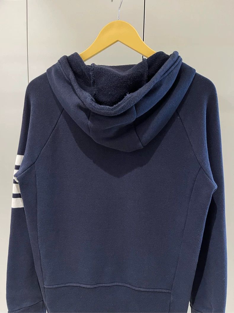 Thom Browne Thom browne Dark blue four-striped zipper jacket 2504-Nexta Size US S / EU 44-46 / 1 - 3 Thumbnail