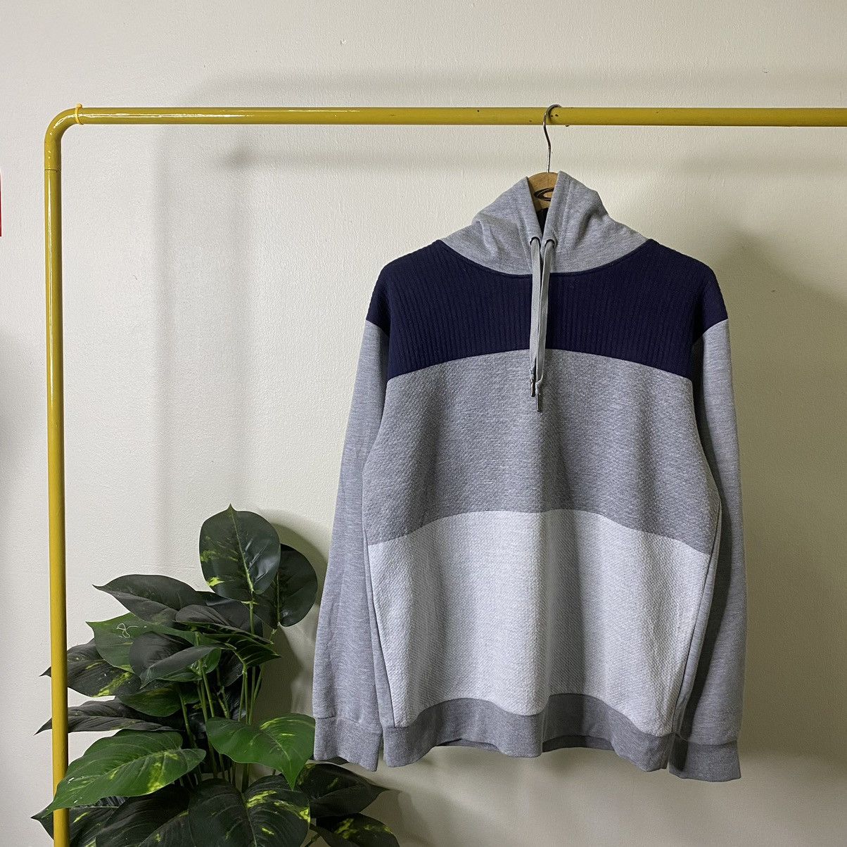 If Six Was Nine × Japanese Brand × semanticdesign Semantic Design Tricolour Blank Pullover Hoodie Size US L / EU 52-54 / 3 - 1 Thumbnail
