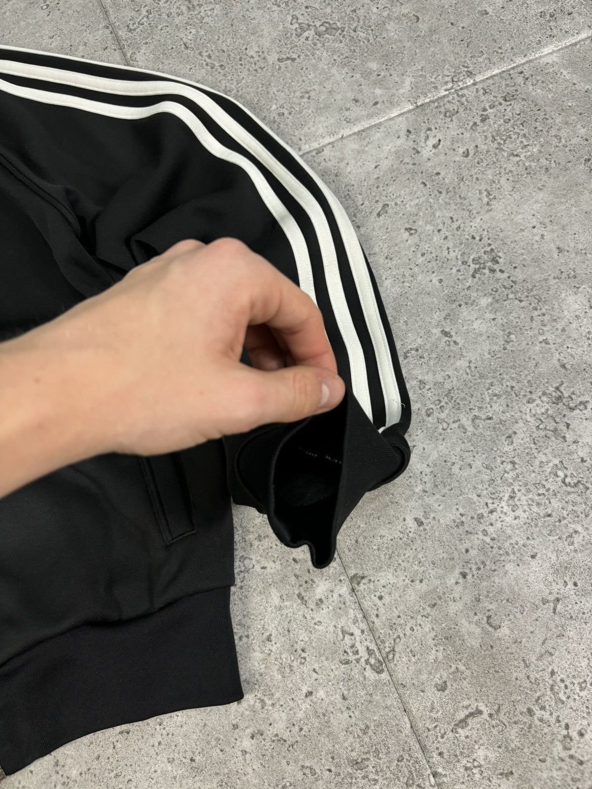 Adidas × Vintage Vintage Retro Zip Up Adidas Originals 3 Stripes Cropped Y2K Size US S / EU 44-46 / 1 - 7 Thumbnail