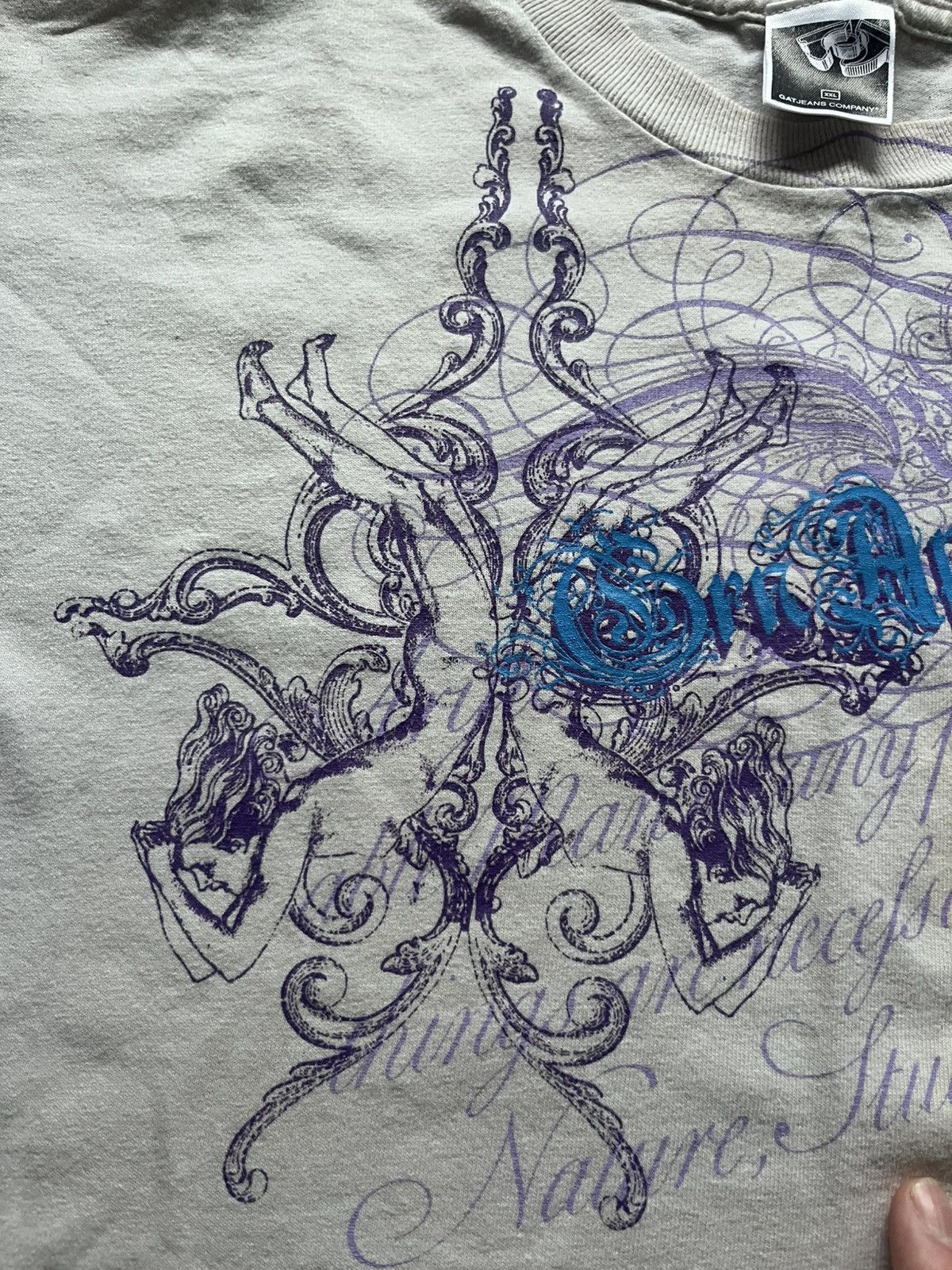 Other Vintage Gypsies and Thieves GAT Art Style Punk Rave RARE Tee Size US XXL / EU 58 / 5 - 3 Thumbnail