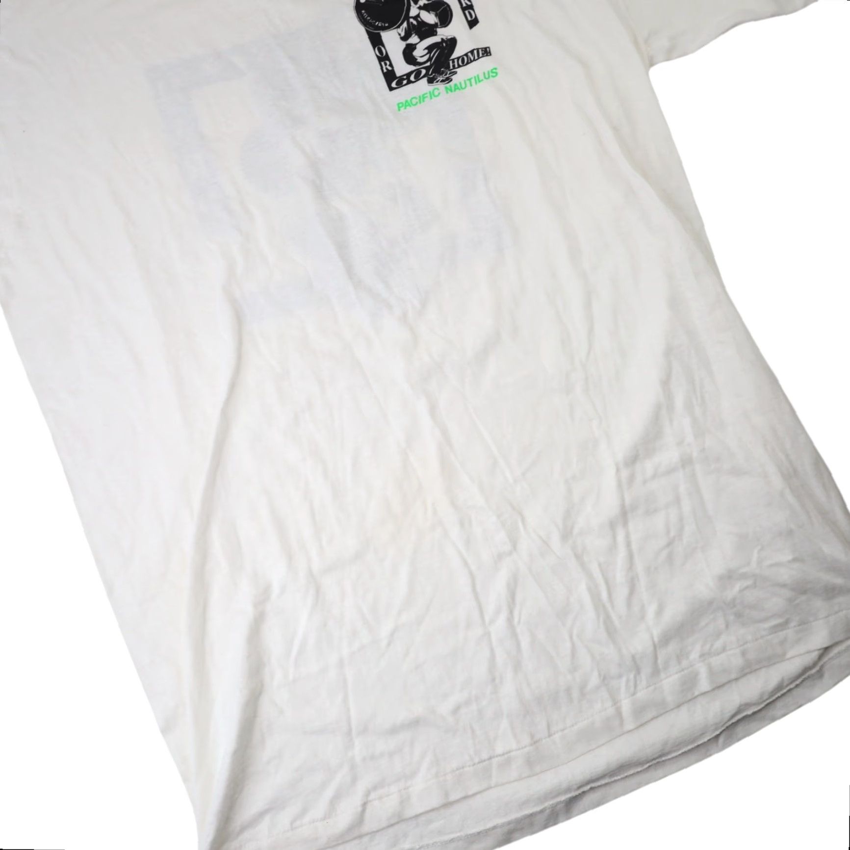 Vintage VINTAGE 90s Go Hard or Go Home Graphic Body Building T Shirt Mens 2XL White Size US XXL / EU 58 / 5 - 4 Thumbnail