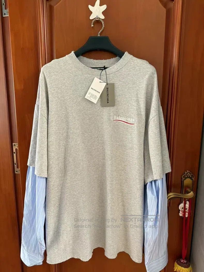 Balenciaga Balenciaga Coke Embroidery patchwork long-sleeve. Size US M / EU 48-50 / 2 - 1 Thumbnail
