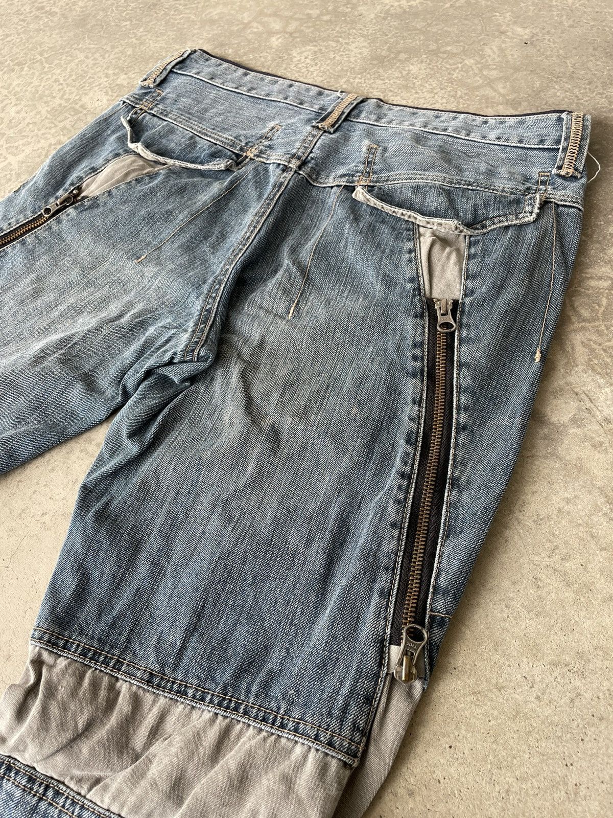 Hysteric Glamour Japanese PPFM Bondage Zipper Jeans Size US 32 / EU 48 - 5 Thumbnail