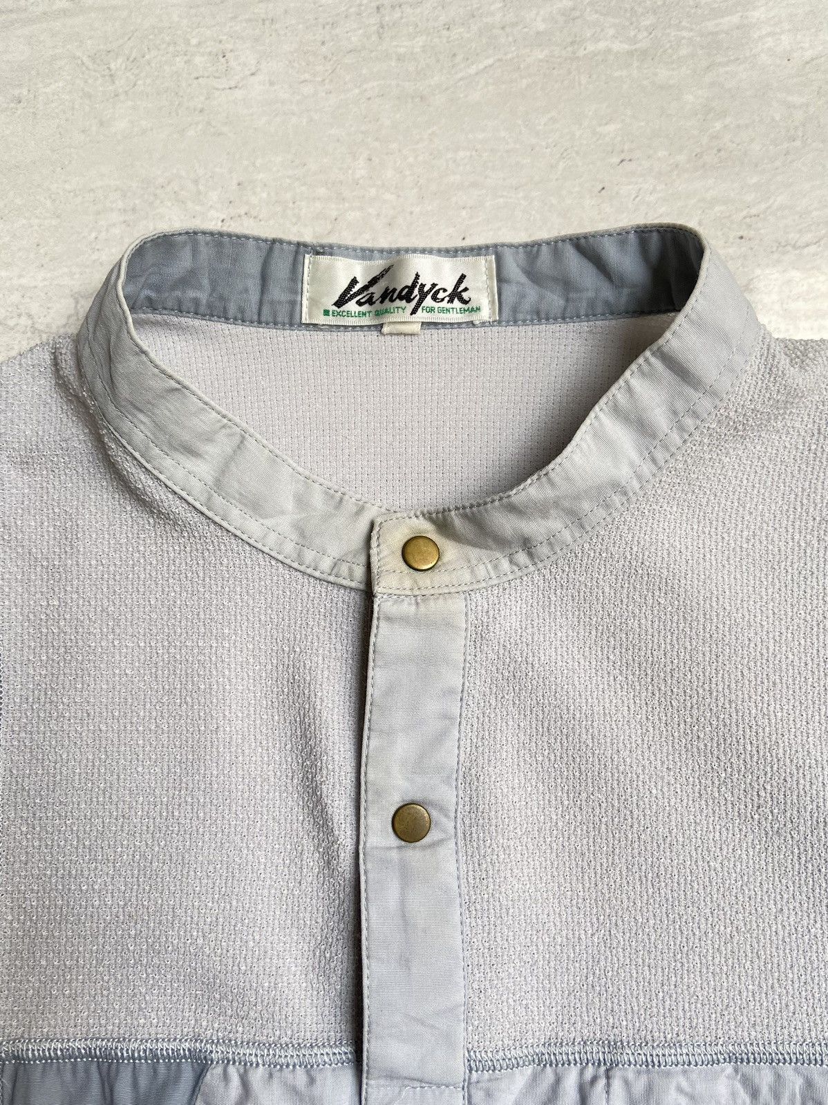 Designer × Japanese Brand VANDYCK Pocket Knit T-Shirt Size US S / EU 44-46 / 1 - 10 Thumbnail
