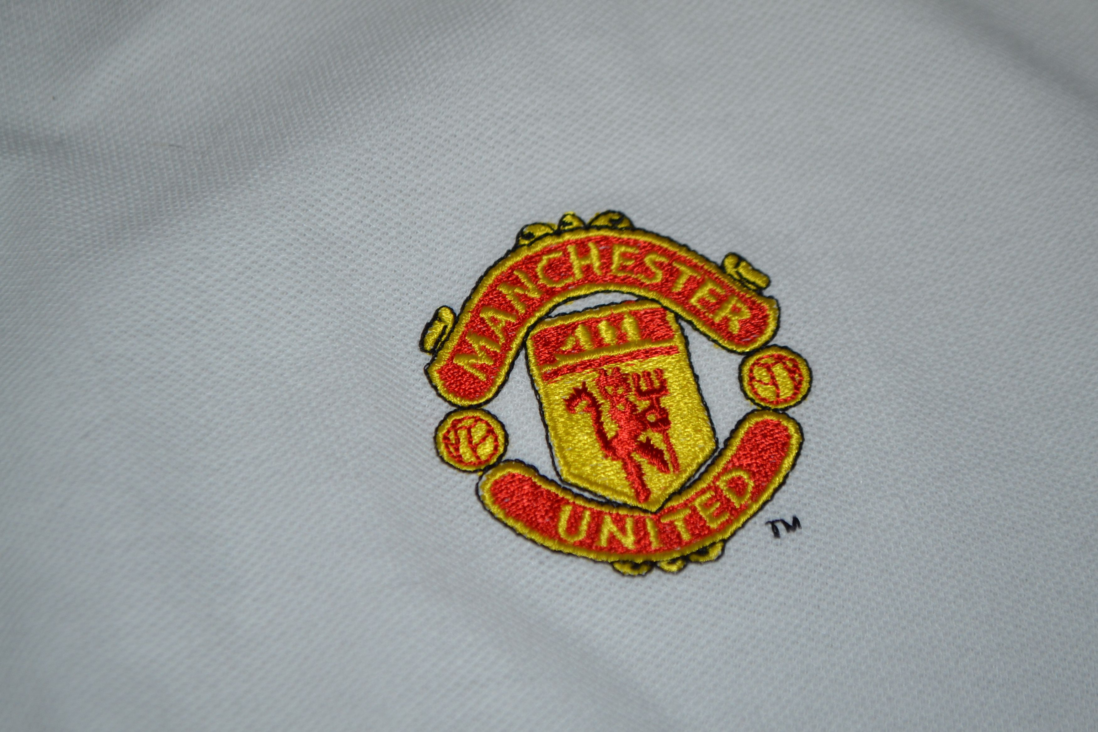 Umbro Vintage Manchester United 90s Pre Match Polo Shirt Jersey Size US L / EU 52-54 / 3 - 4 Thumbnail