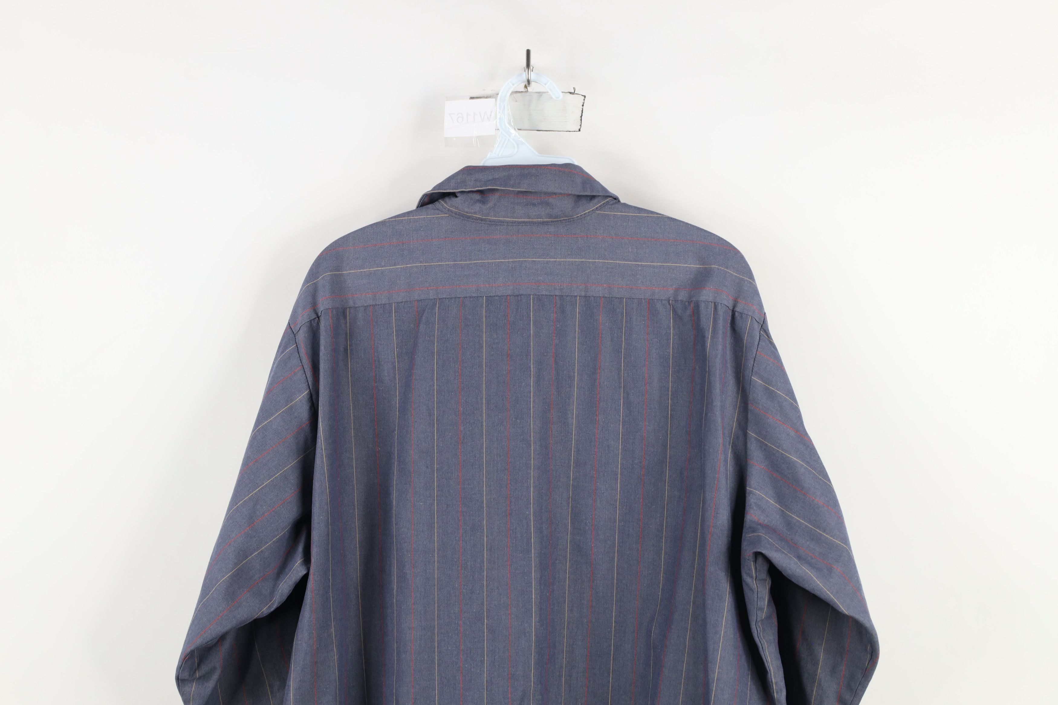 Vintage Vintage 90s Streetwear Workwear Mechanic Button Shirt Size US L / EU 52-54 / 3 - 14 Thumbnail
