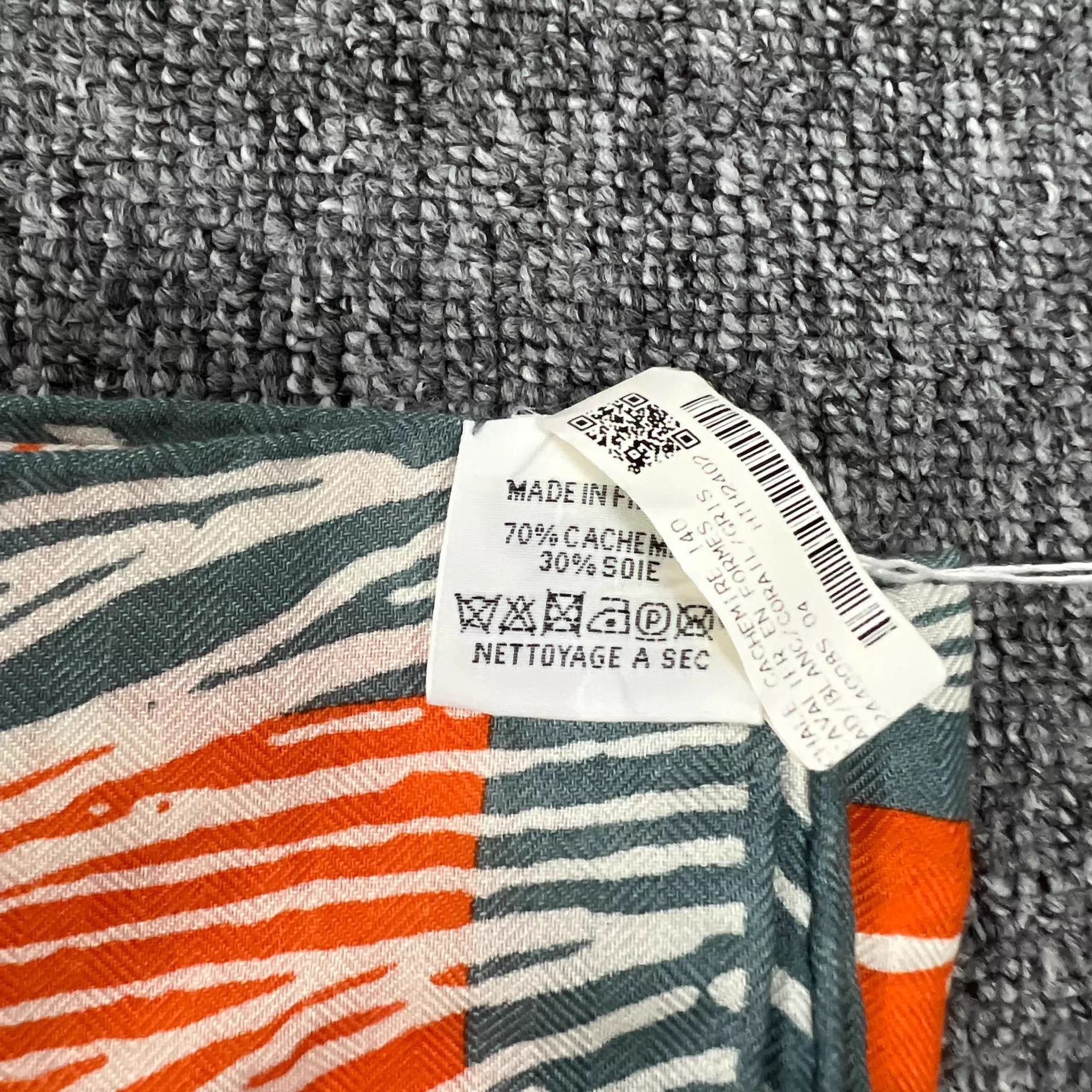 Hermes Hermes Knight Horse Cashmere-Silk Scarf 140x140cm NWT Size ONE SIZE - 3 Thumbnail